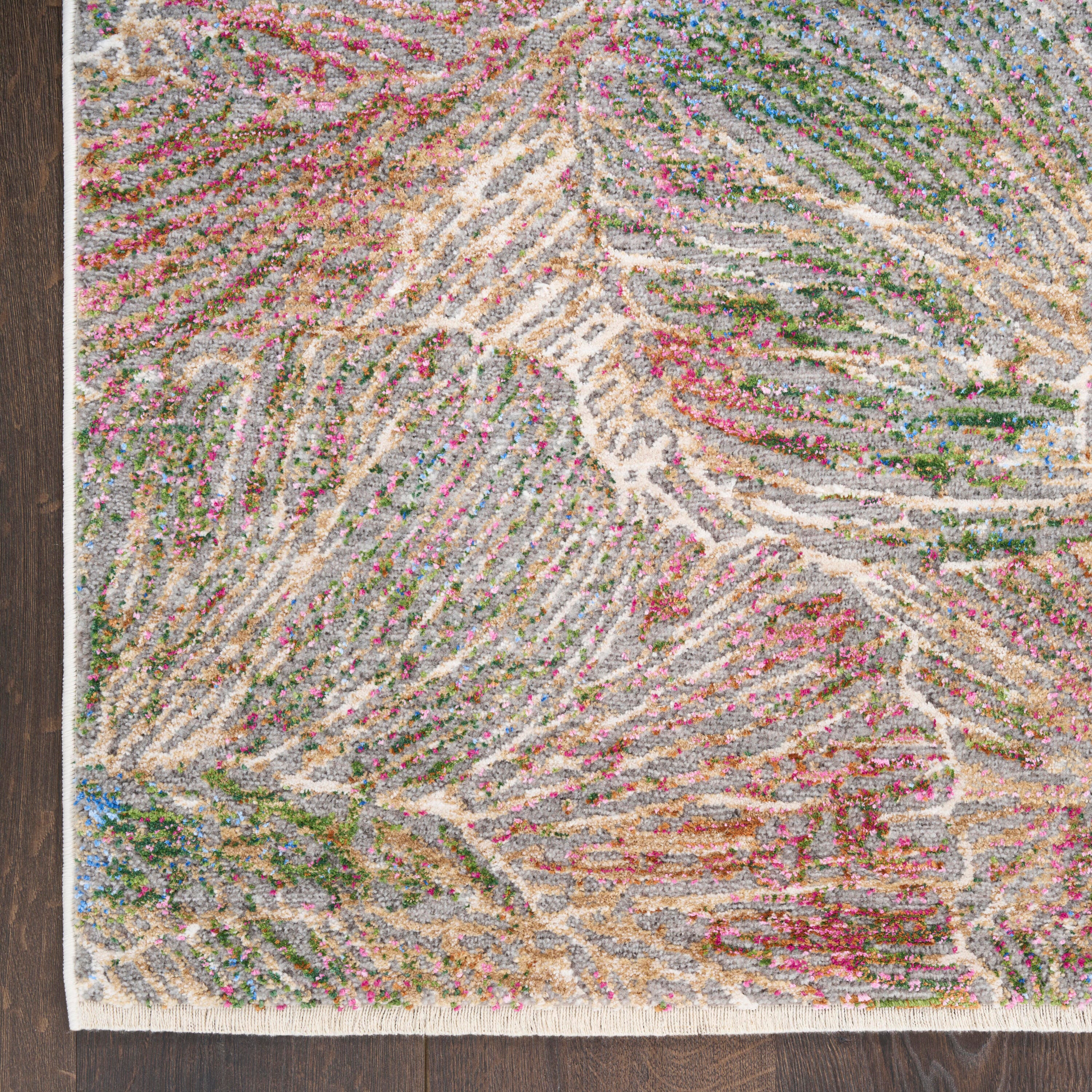 Nourison Home 5' x 8' Area Rug, Sage/Multi, large