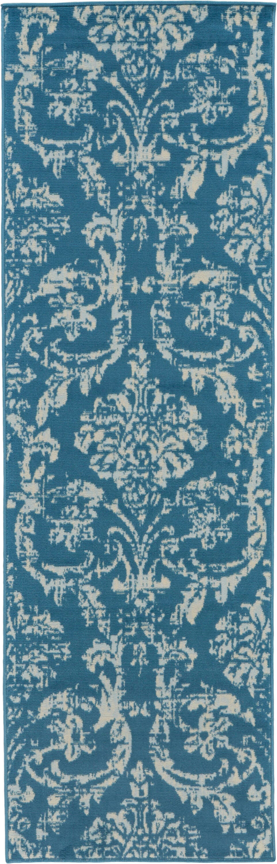 Nourison Home Jubilant 2' x 7' Runner Rug, Blue, large
