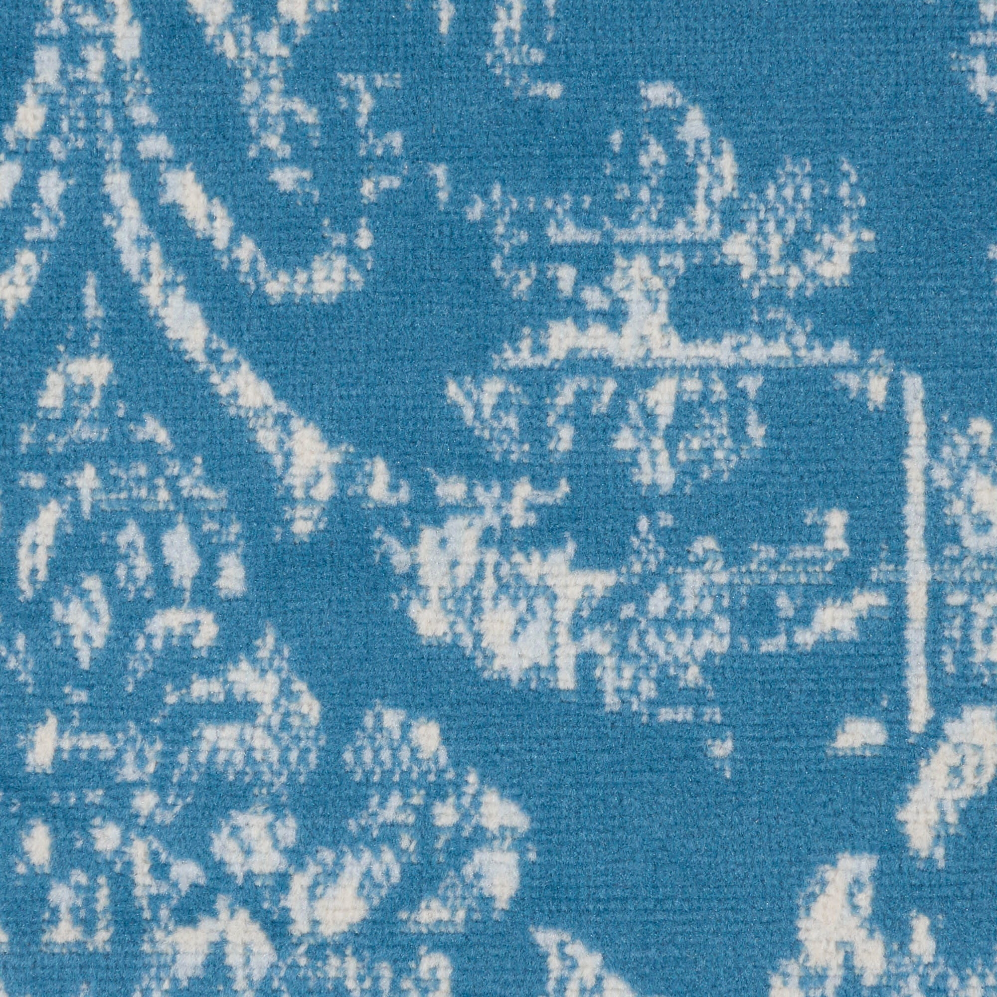 Nourison Home Jubilant 5' Round Area Rug, Blue, large