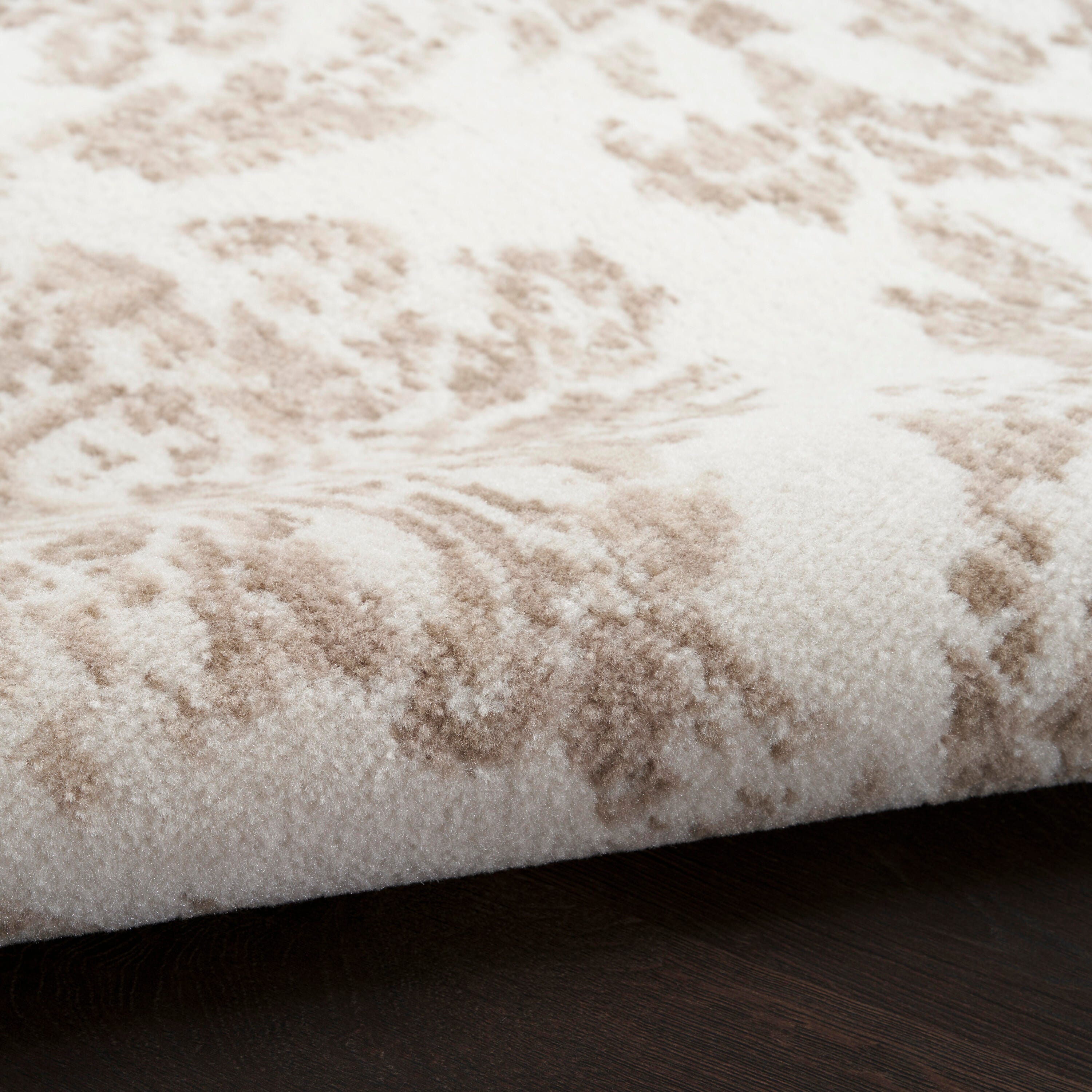 Nourison Home Jubilant 5' Round Area Rug, Ivory/Beige, large