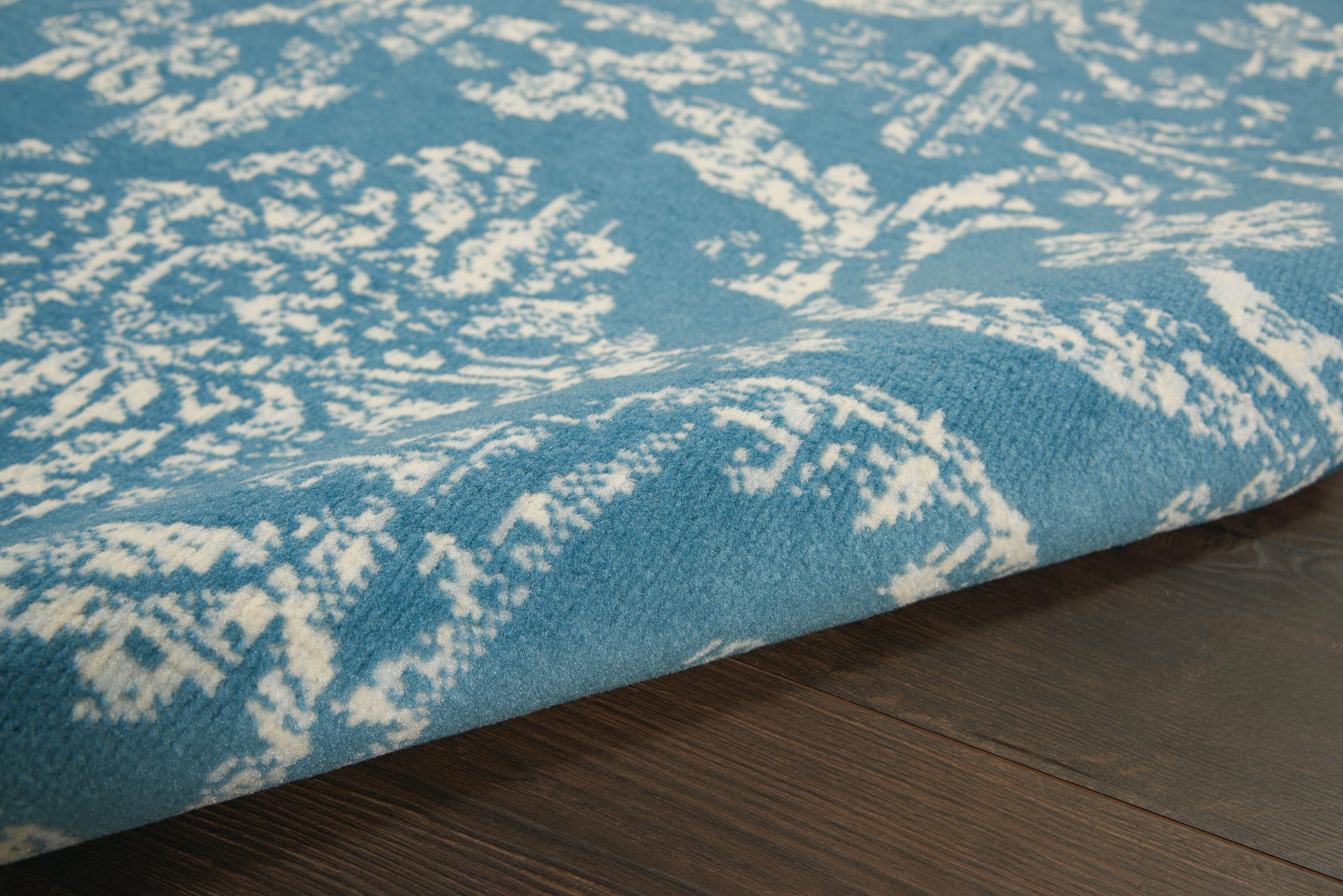 Nourison Home Jubilant 5' x 7' Area Rug, Blue, large