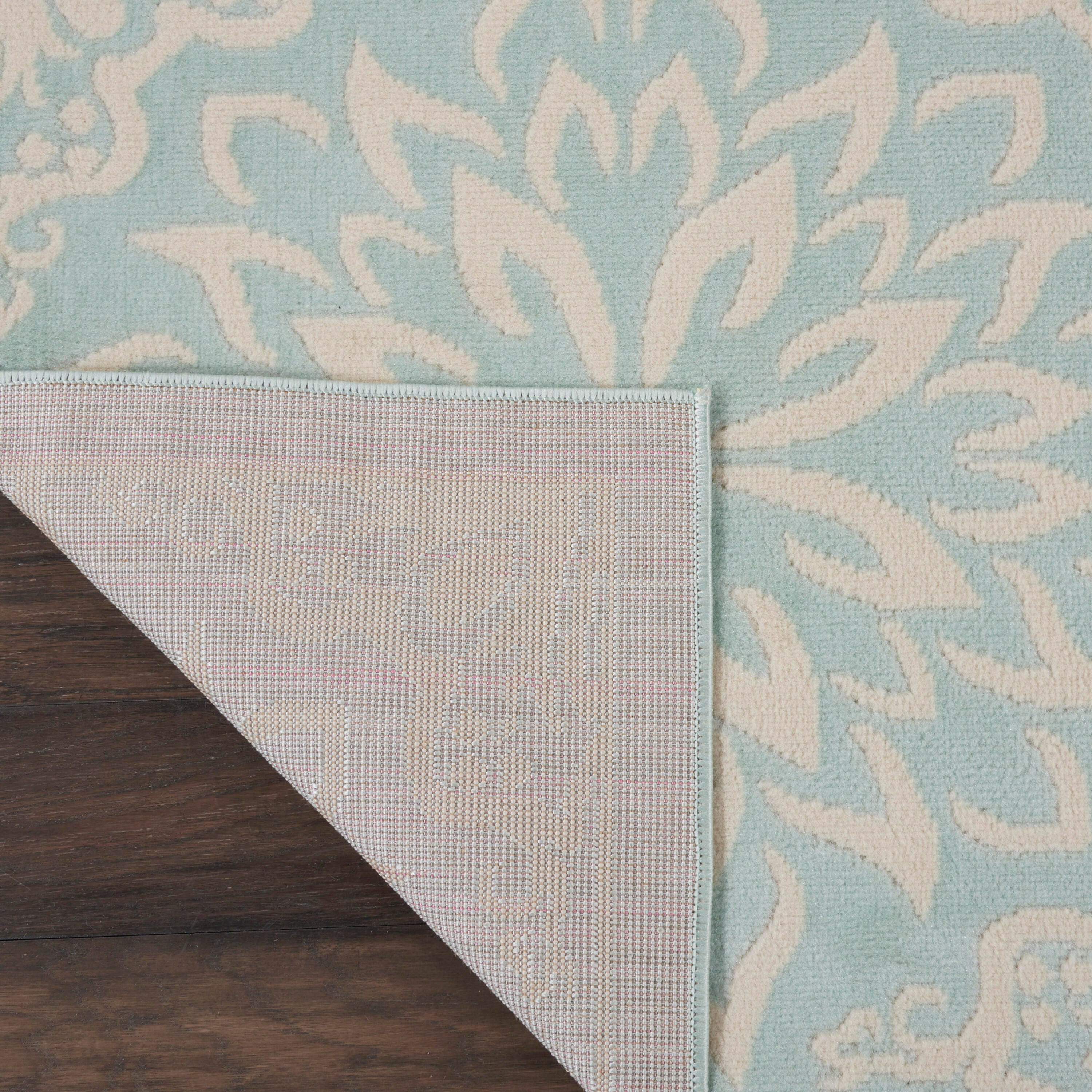 Nourison Home Jubilant 8' x 10' Floral Area Rug, Ivory/Green, large
