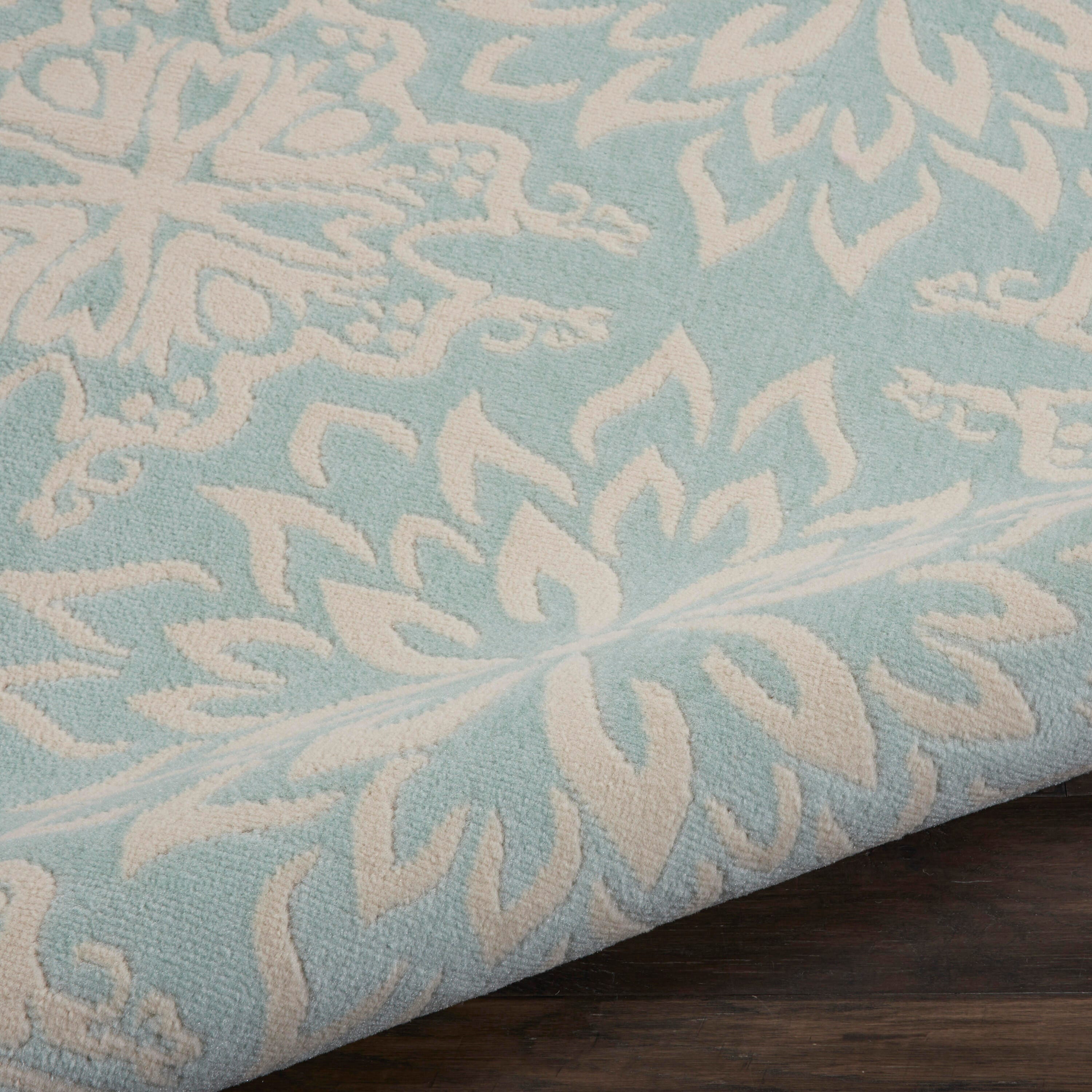 Nourison Home Jubilant 8' x 10' Floral Area Rug, Ivory/Green, large