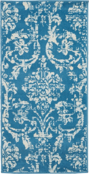 Nourison Home Jubilant 2' x 4' Accent Rug, Blue, large
