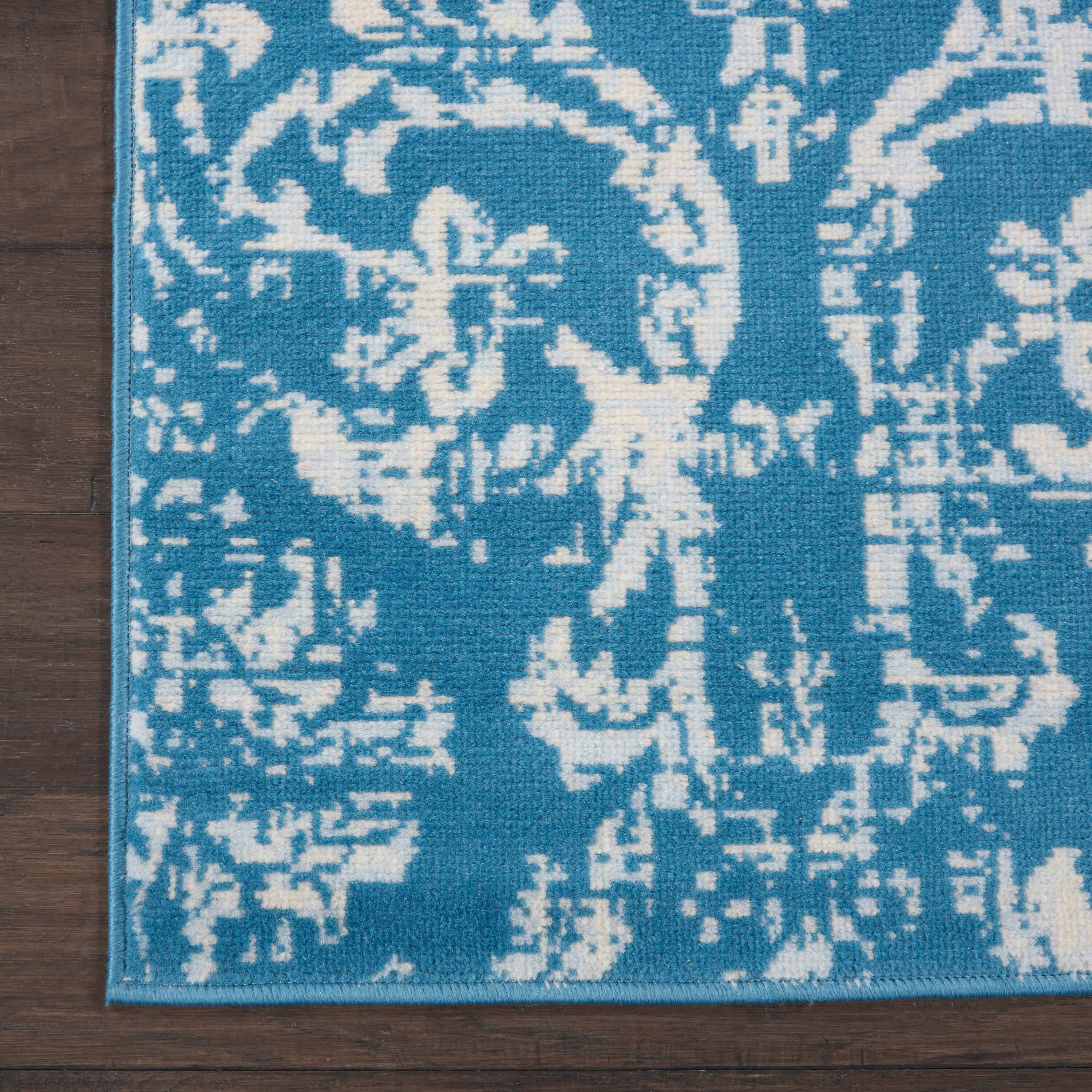 Nourison Home Jubilant 2' x 4' Accent Rug, Blue, large