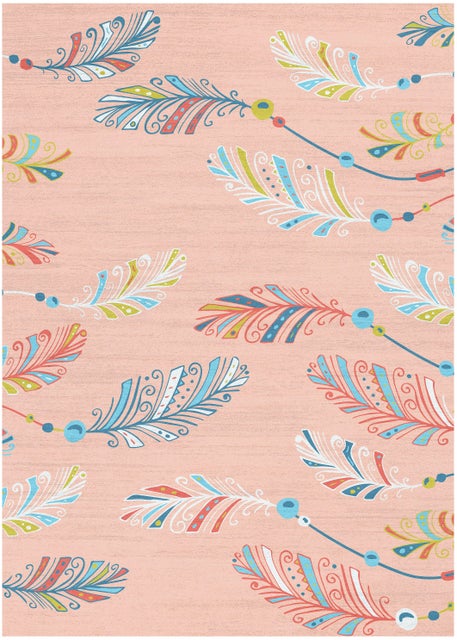 Nourison Home Feathers 3'5" x 5' Area Rug