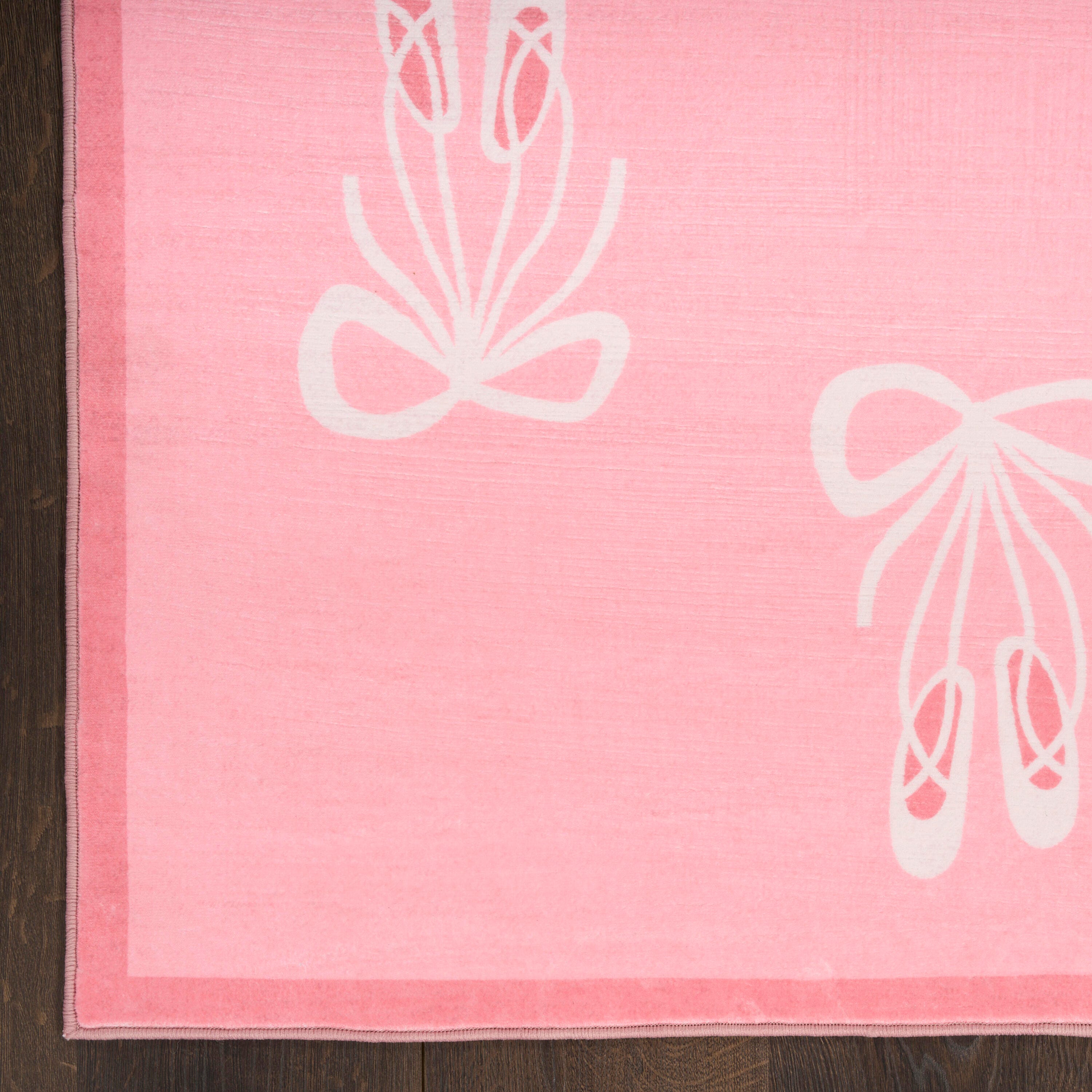 Nourison Home Ballet 3' x 5'  Area Rug, Pink, large
