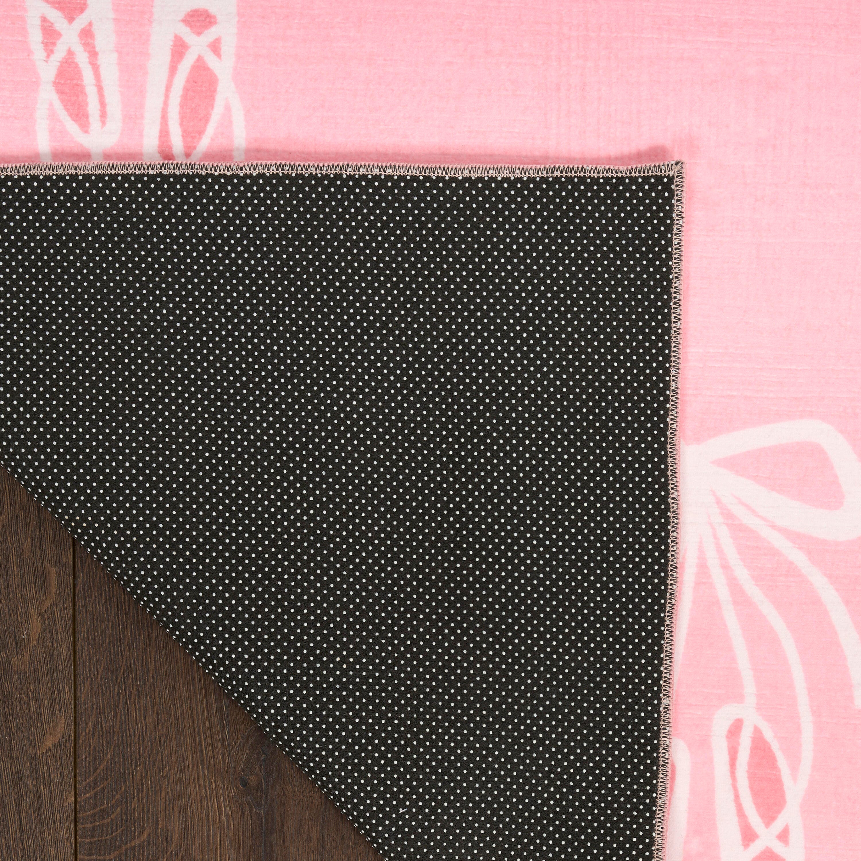 Nourison Home Ballet 4' x 6'  Area Rug, Pink, large
