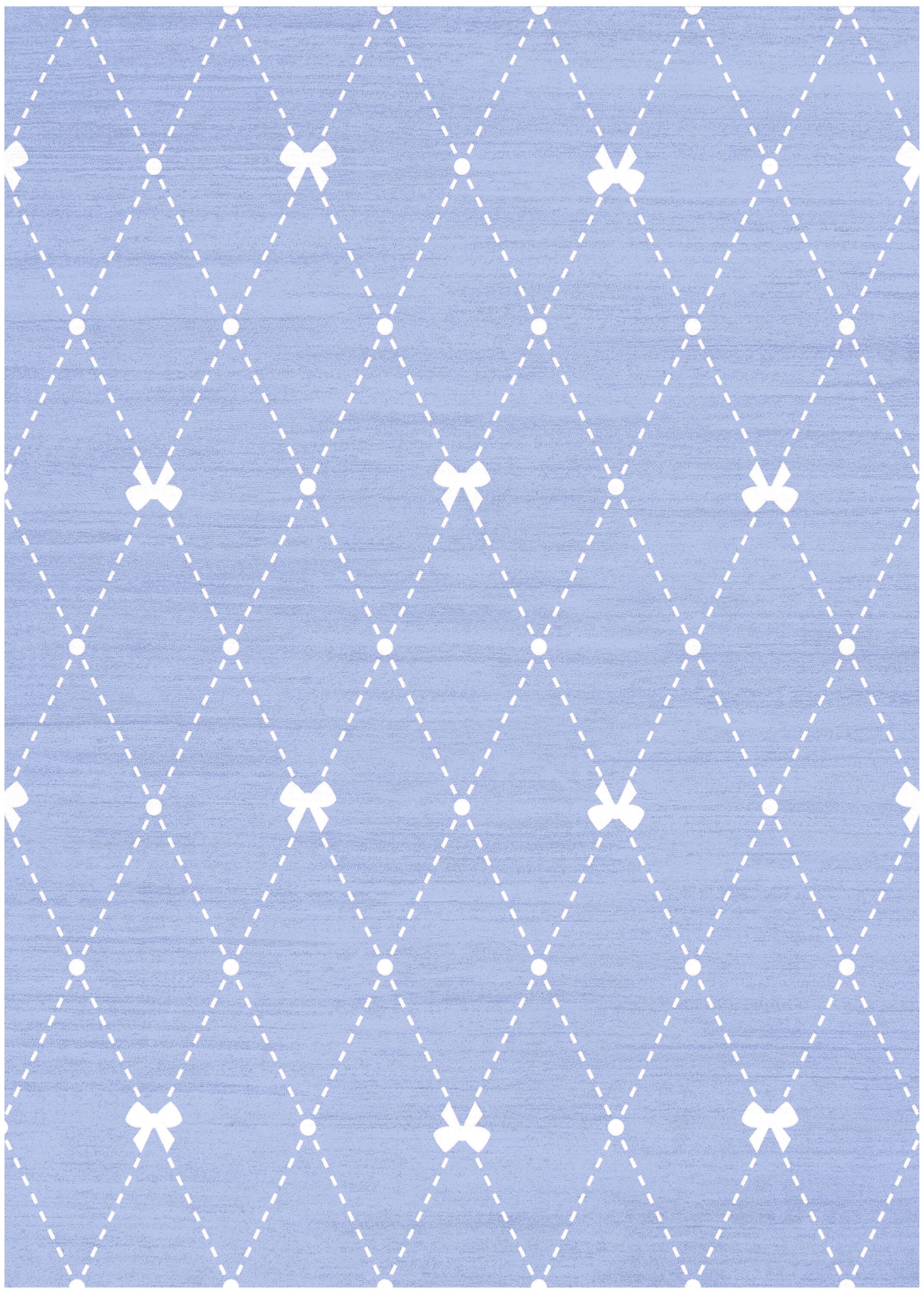 Nourison Home Bow 3' x 5'  Area Rug, Blue, large