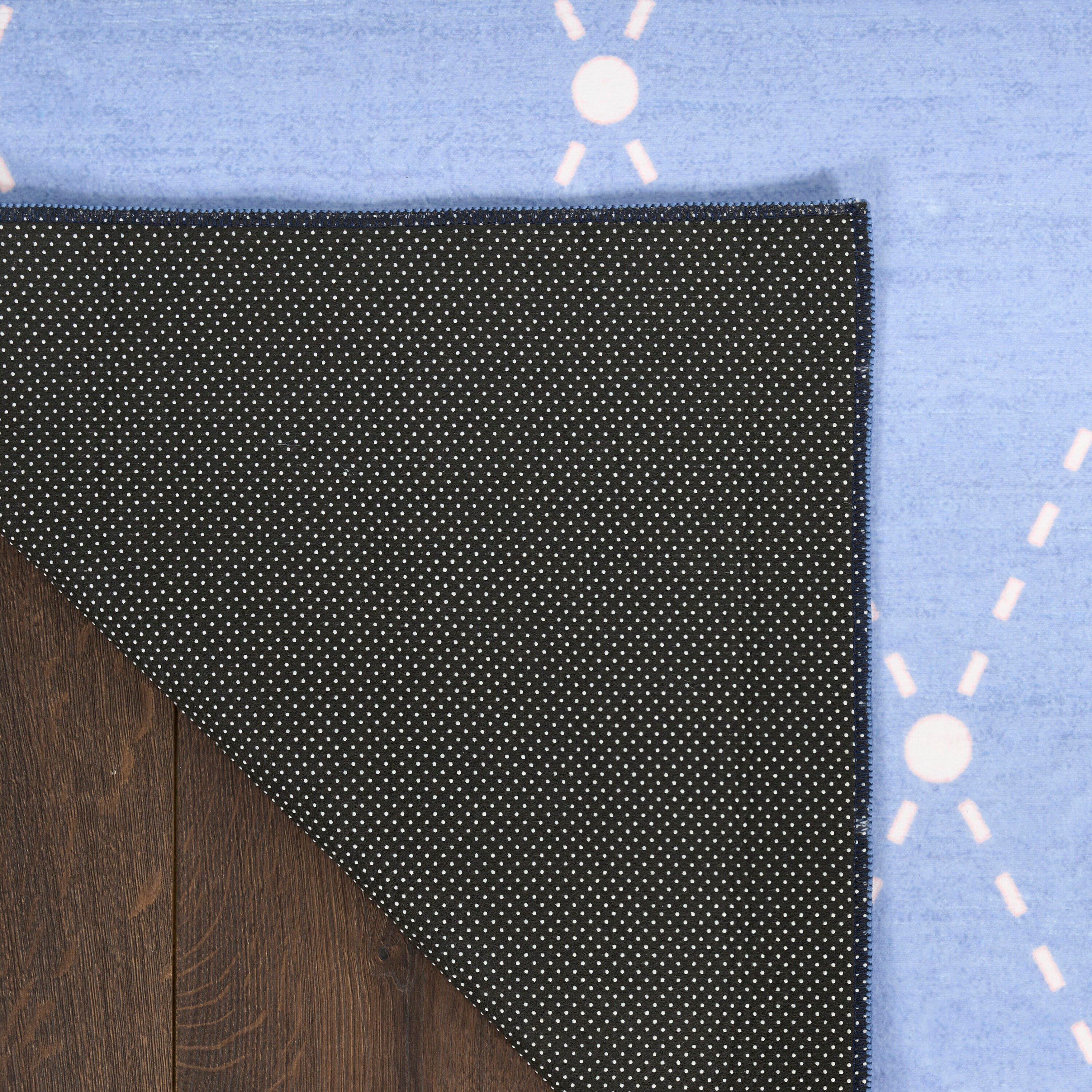 Nourison Home Bow 4' x 6'  Area Rug, Blue, large