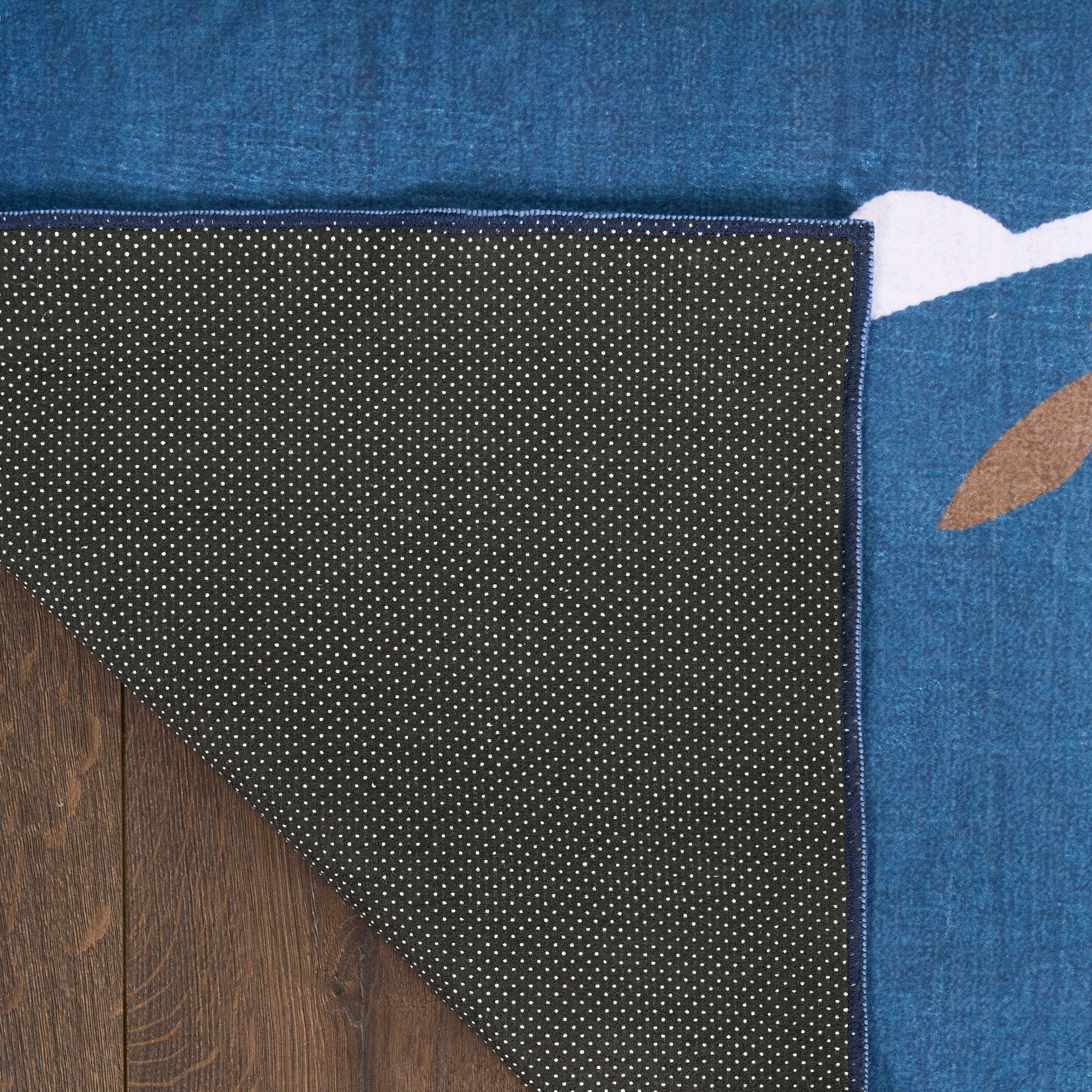Nourison Home Mountain Biker 5' x 7'  Area Rug, Blue, large