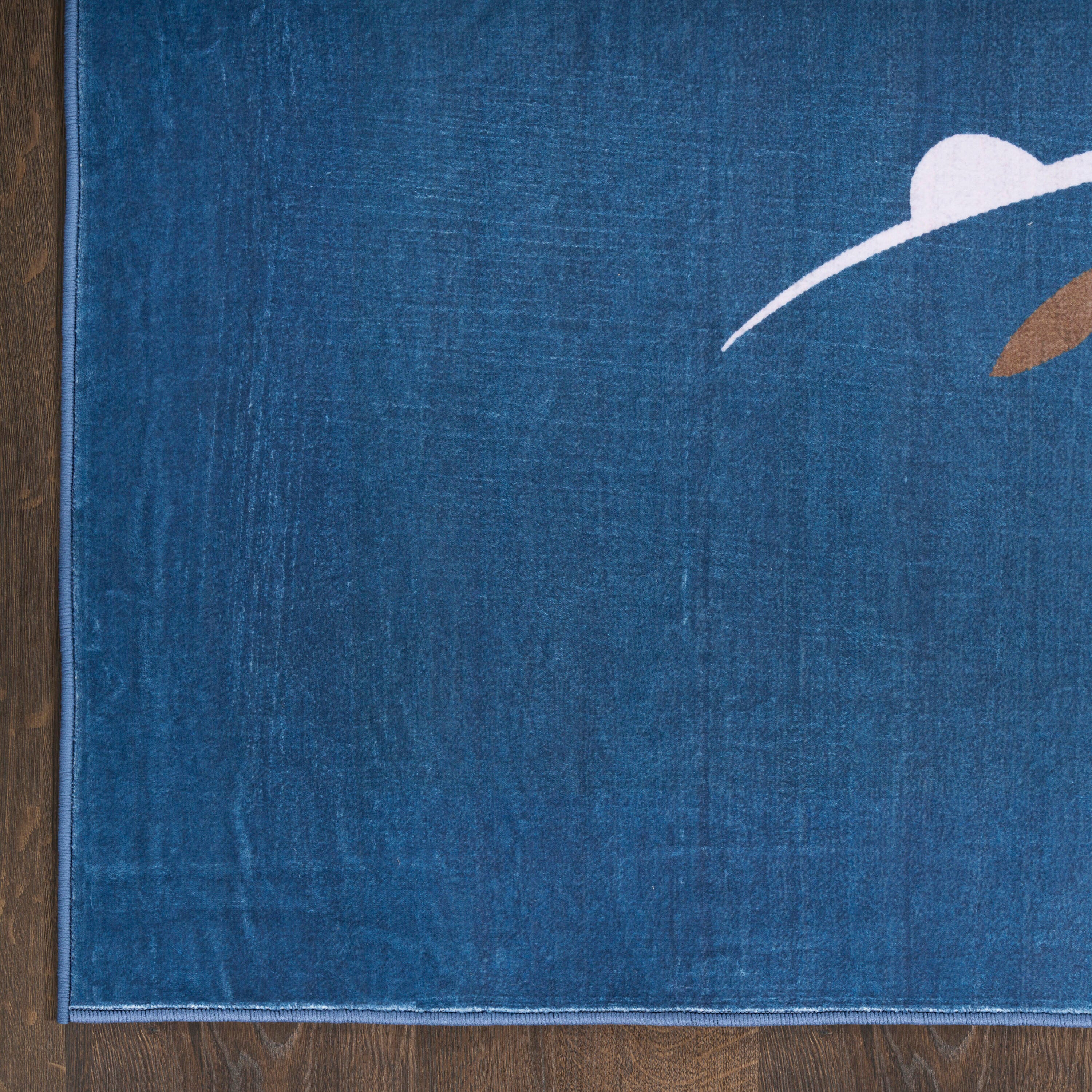 Nourison Home Mountain Biker 5' x 7'  Area Rug, Blue, large