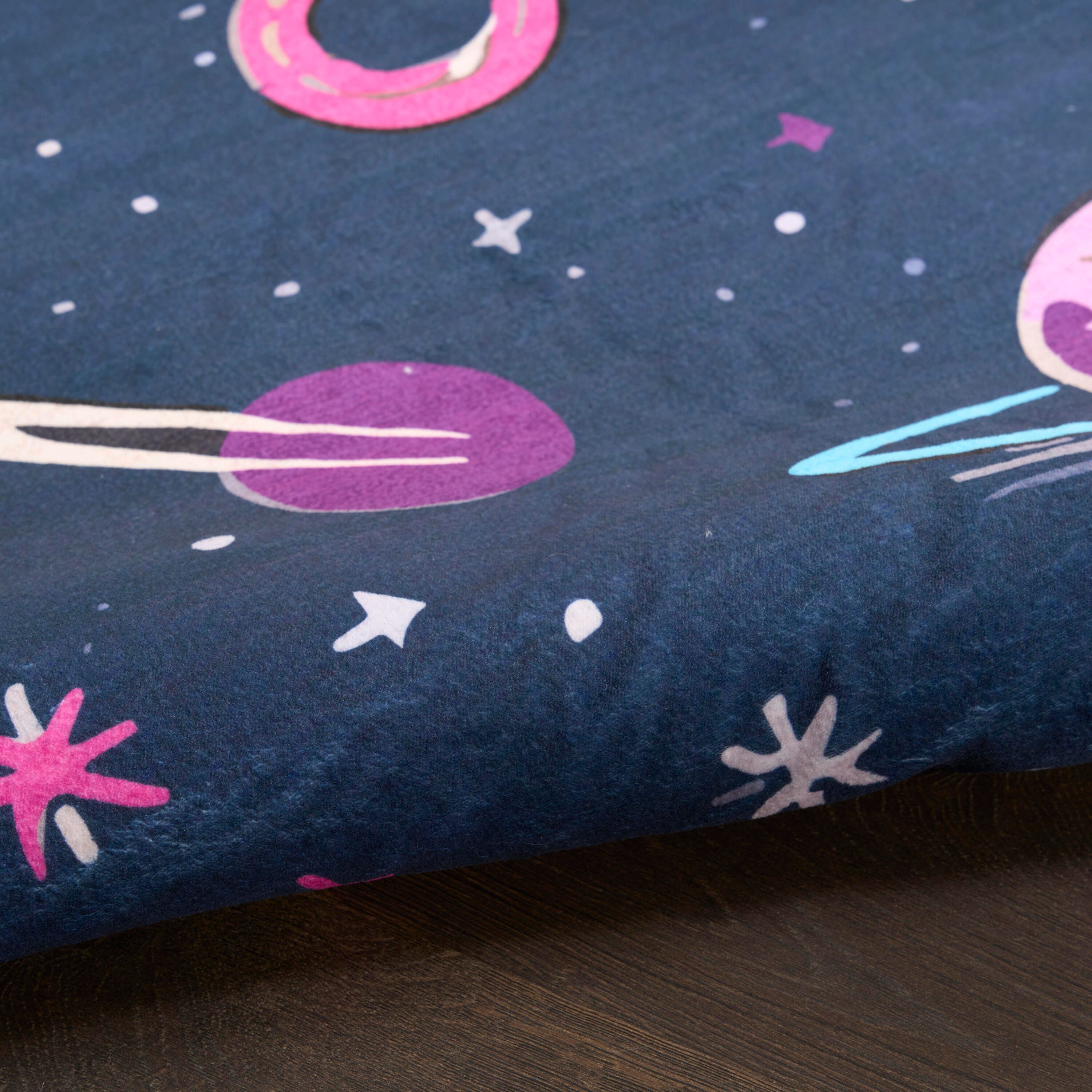 Nourison Home Planets 3' x 5'  Area Rug, Black, large