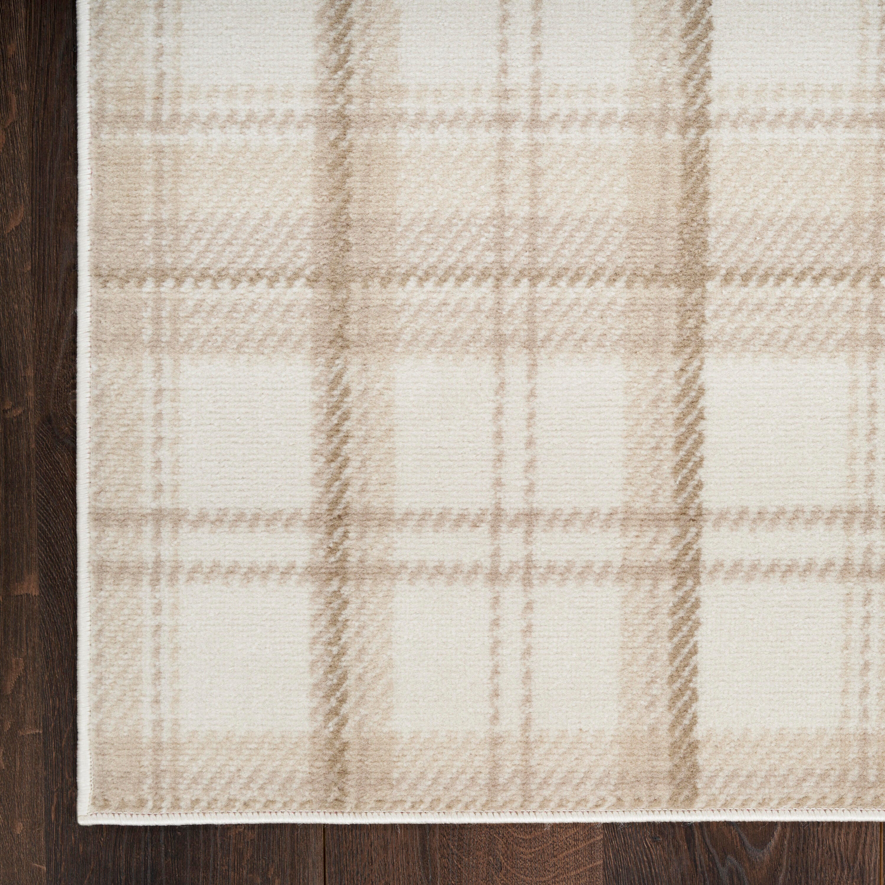 Nourison Home Grafix 2' x 6' Runner Rug, Ivory/Beige, large