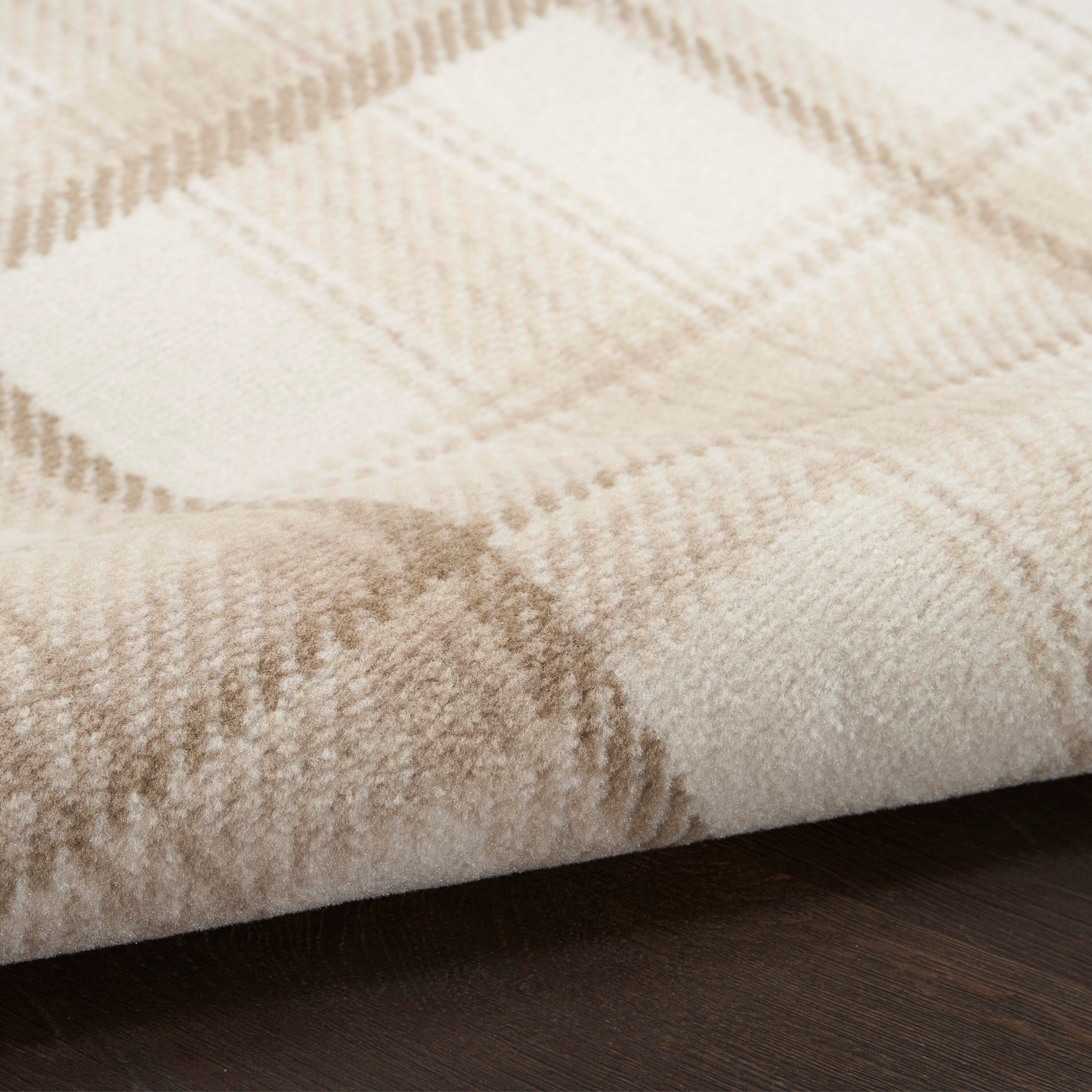 Nourison Home Grafix 2'3" x 7'6" Runner Rug, Ivory/Beige, large