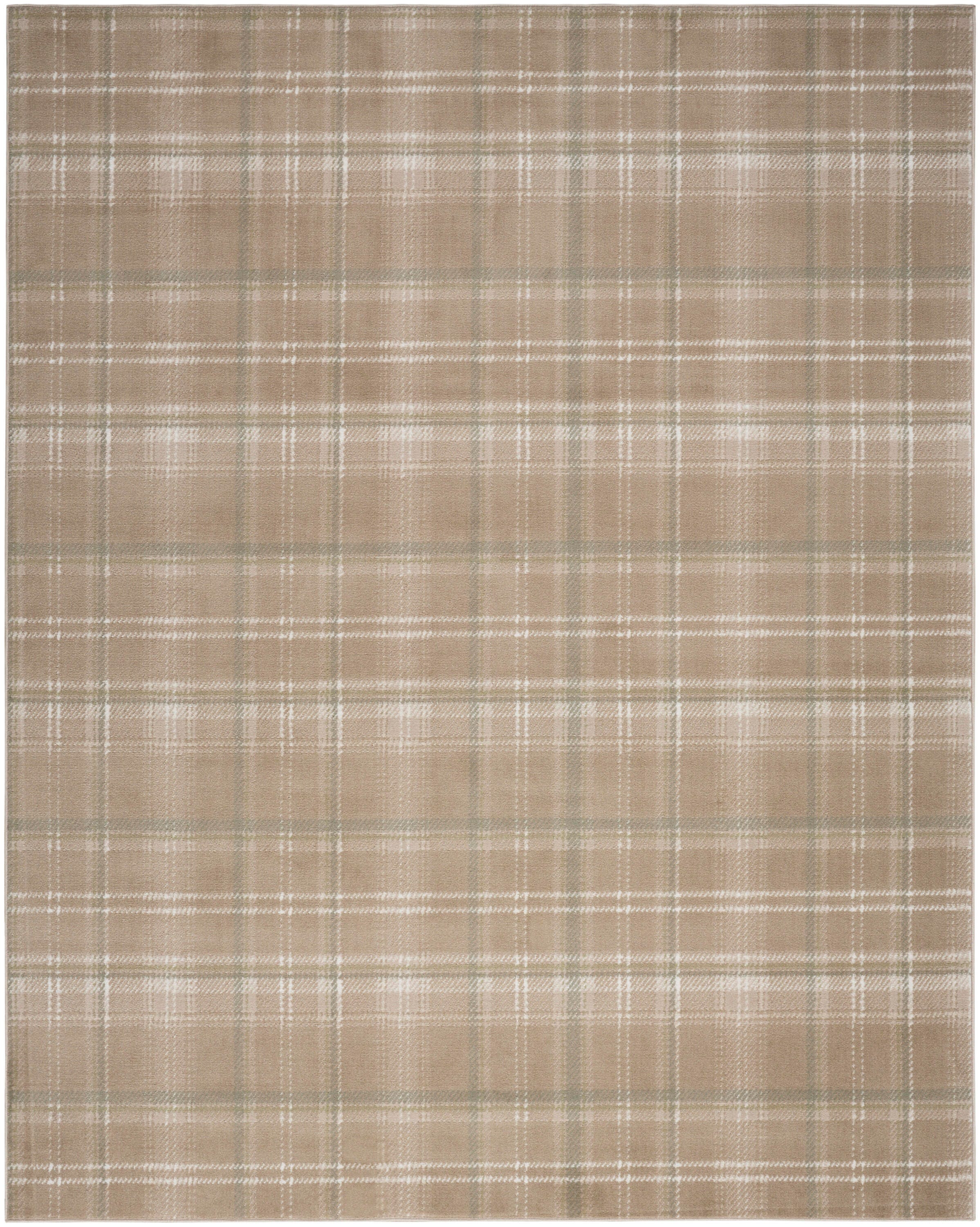 Nourison Home Grafix 7'10" x 9'10" Area Rug, Taupe, large