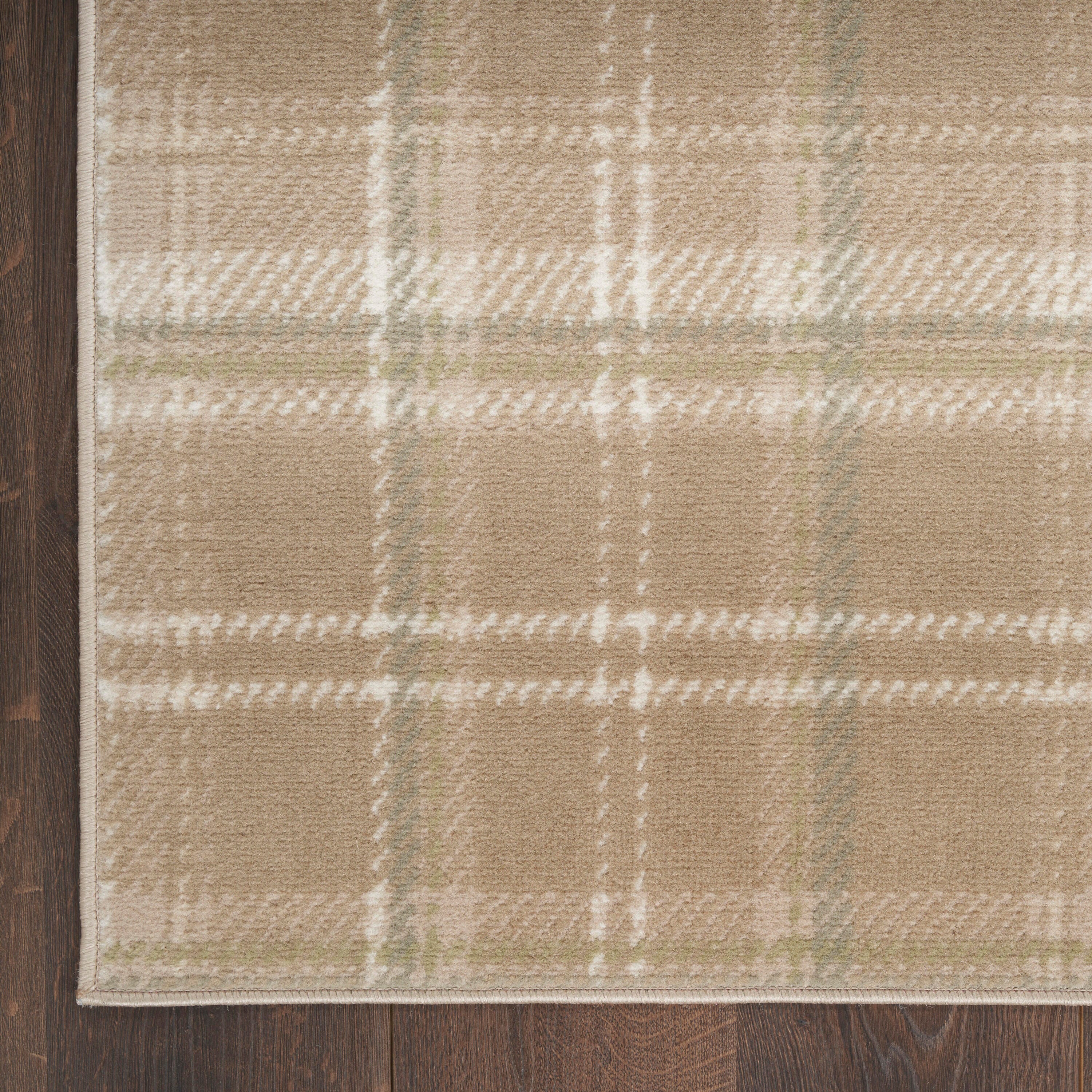 Nourison Home Grafix 7'10" x 9'10" Area Rug, Taupe, large