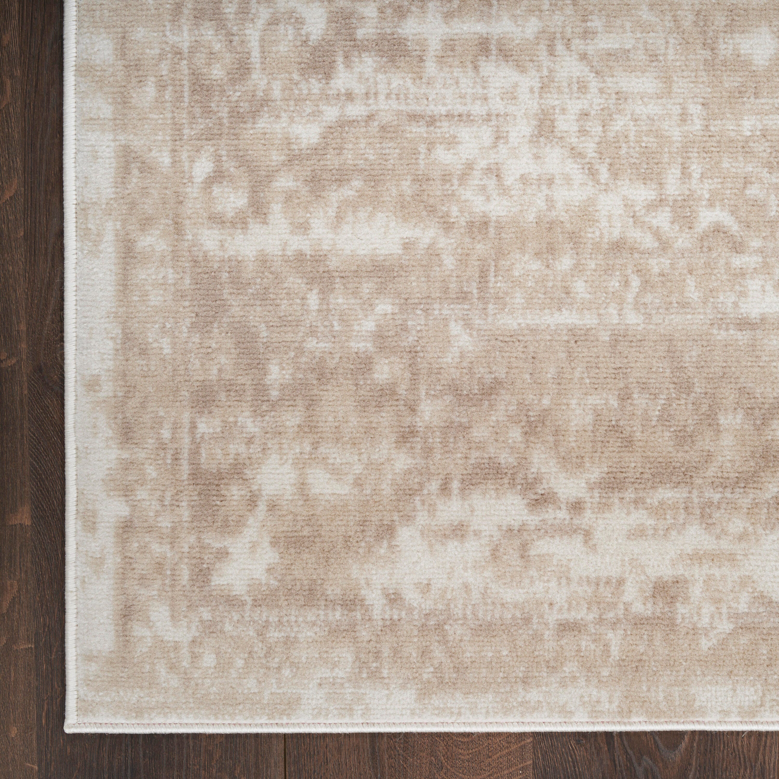 Nourison Home Grafix 2'3" x 7'6" Medallion Runner Rug, Ivory/Beige, large