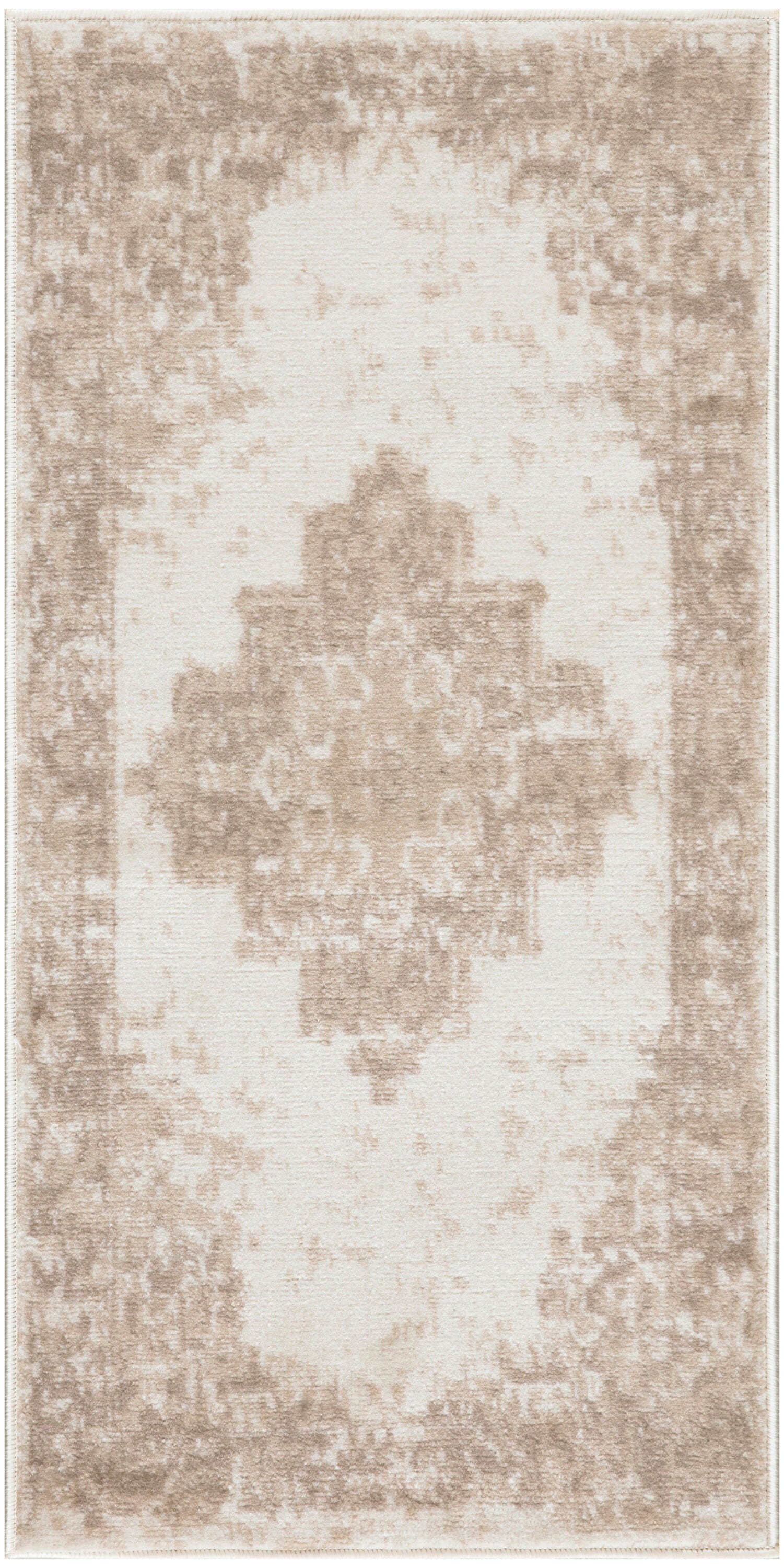 Nourison Home Grafix 3' x 5' Medallion Area Rug, Ivory/Beige, large