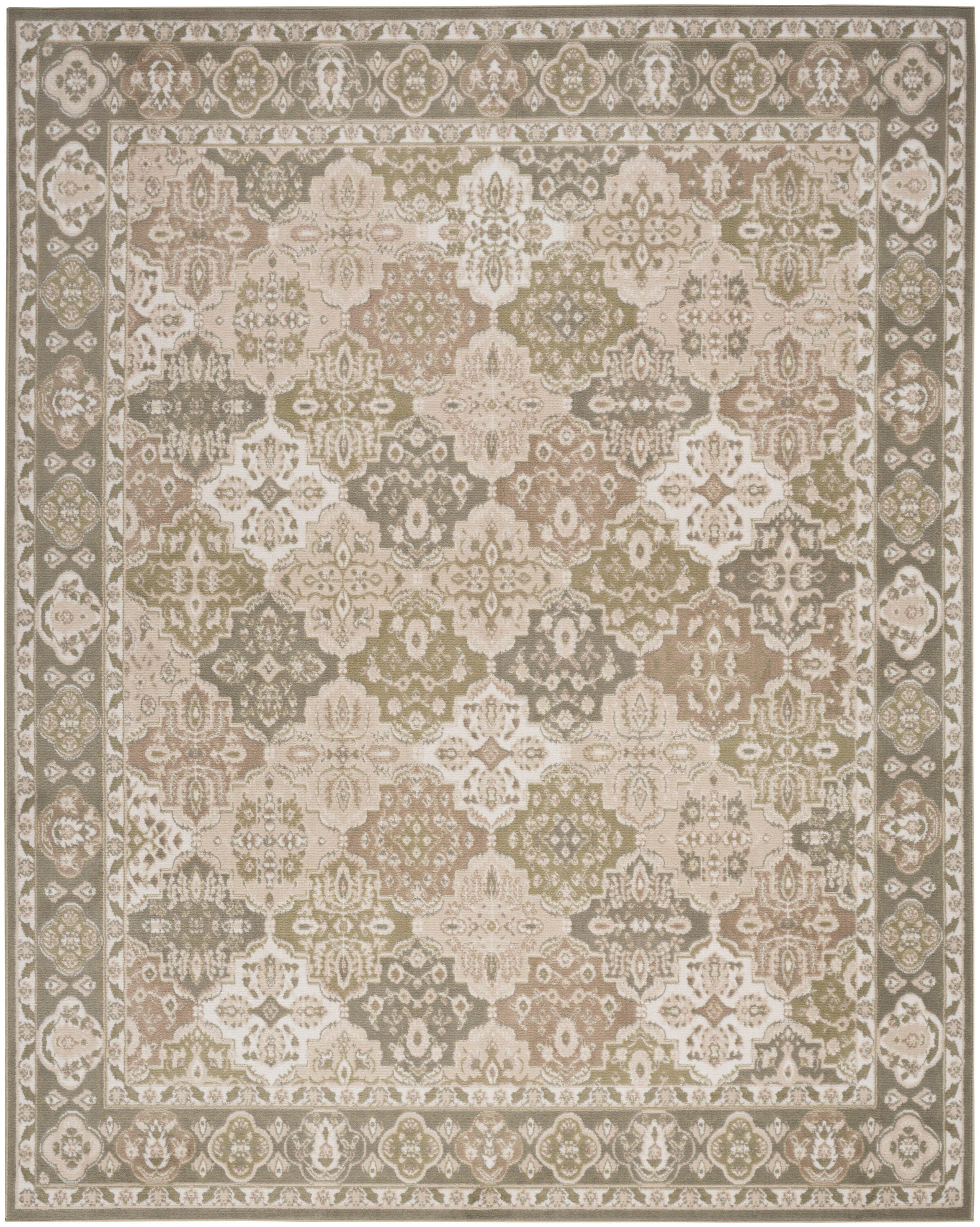 Nourison Home Grafix 3'9" x 5'9" Area Rug, Green, large