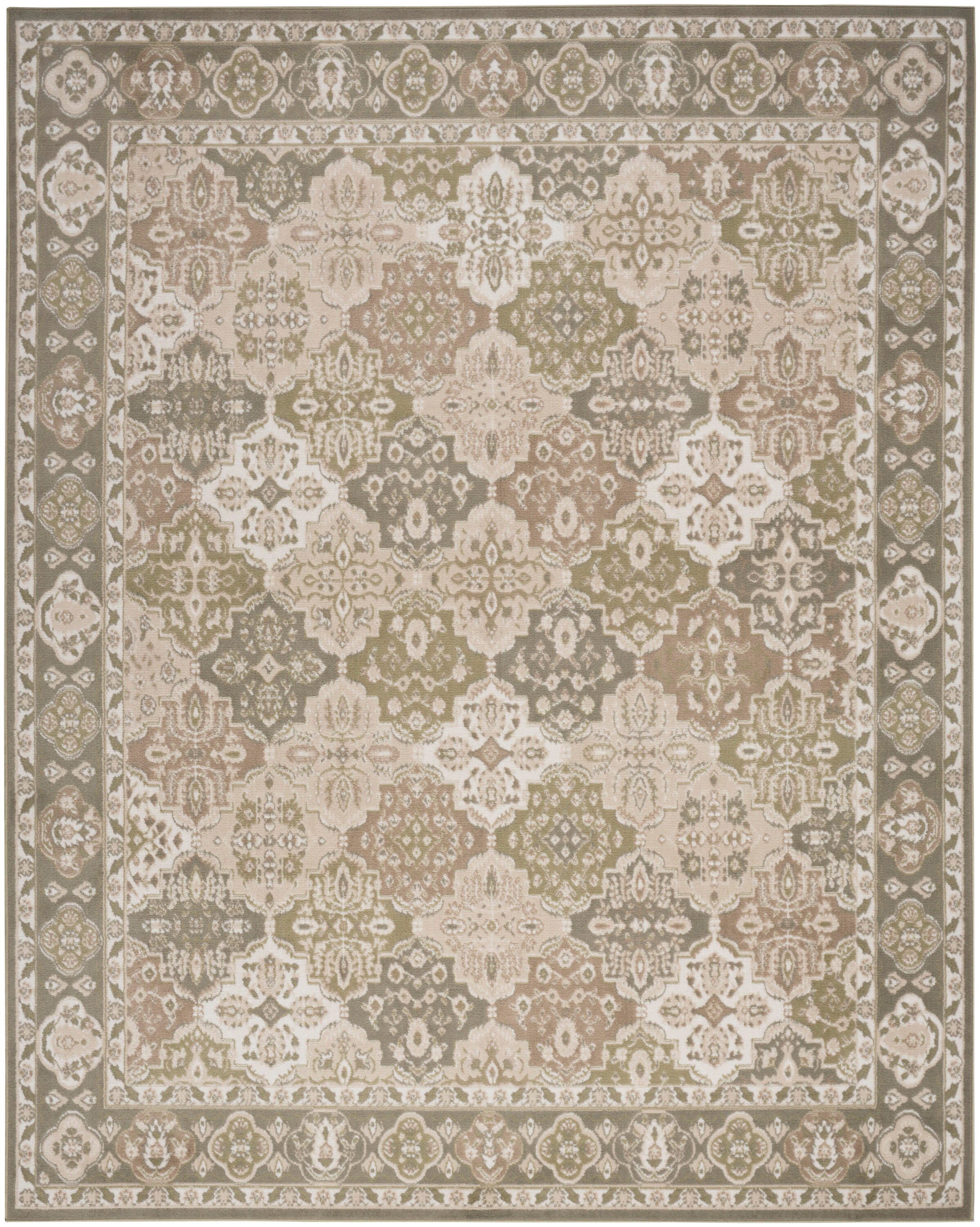Nourison Home Grafix 7' x 10' Area Rug, Green, large