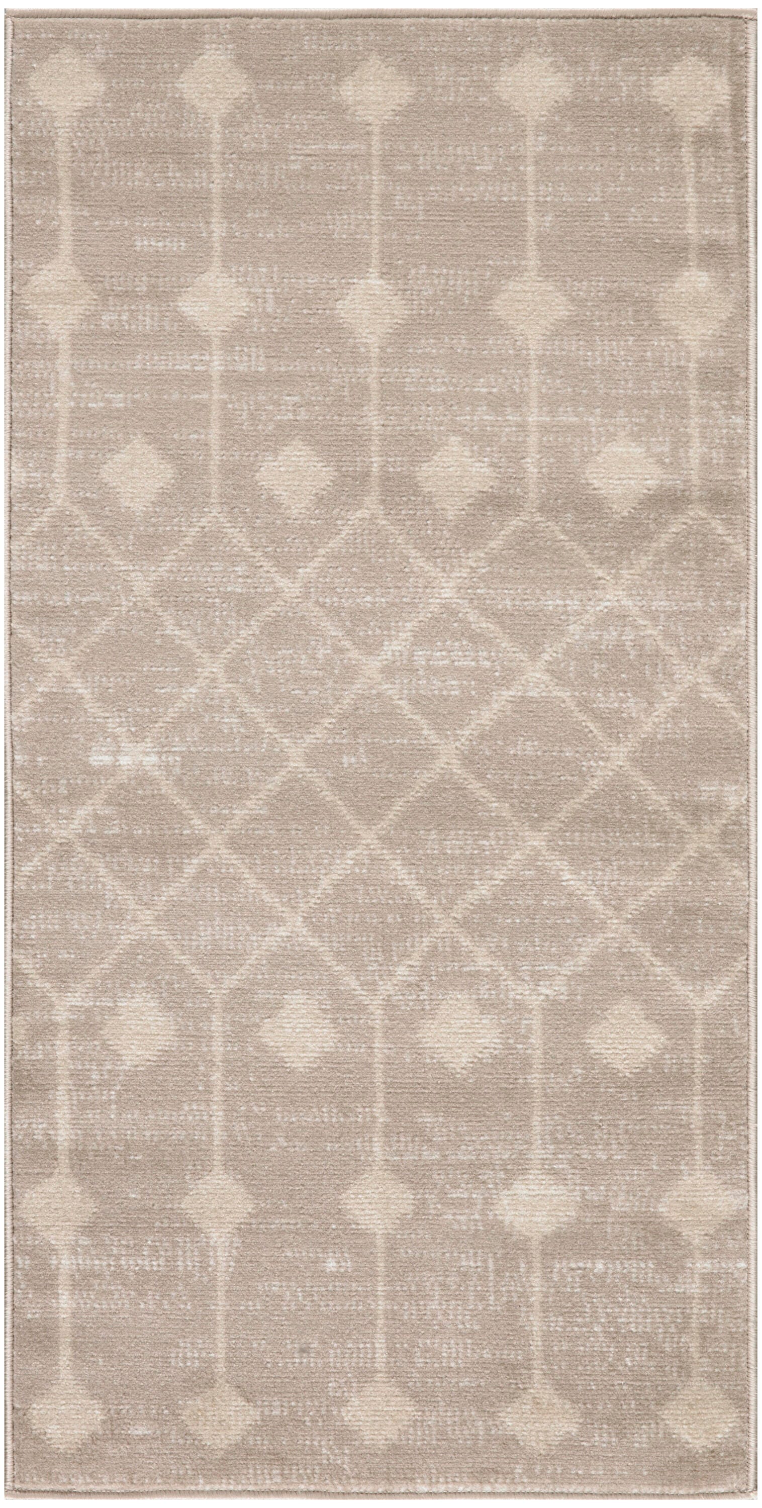Nourison Home Grafix 3' x 5' Geometric Area Rug, Beige, large