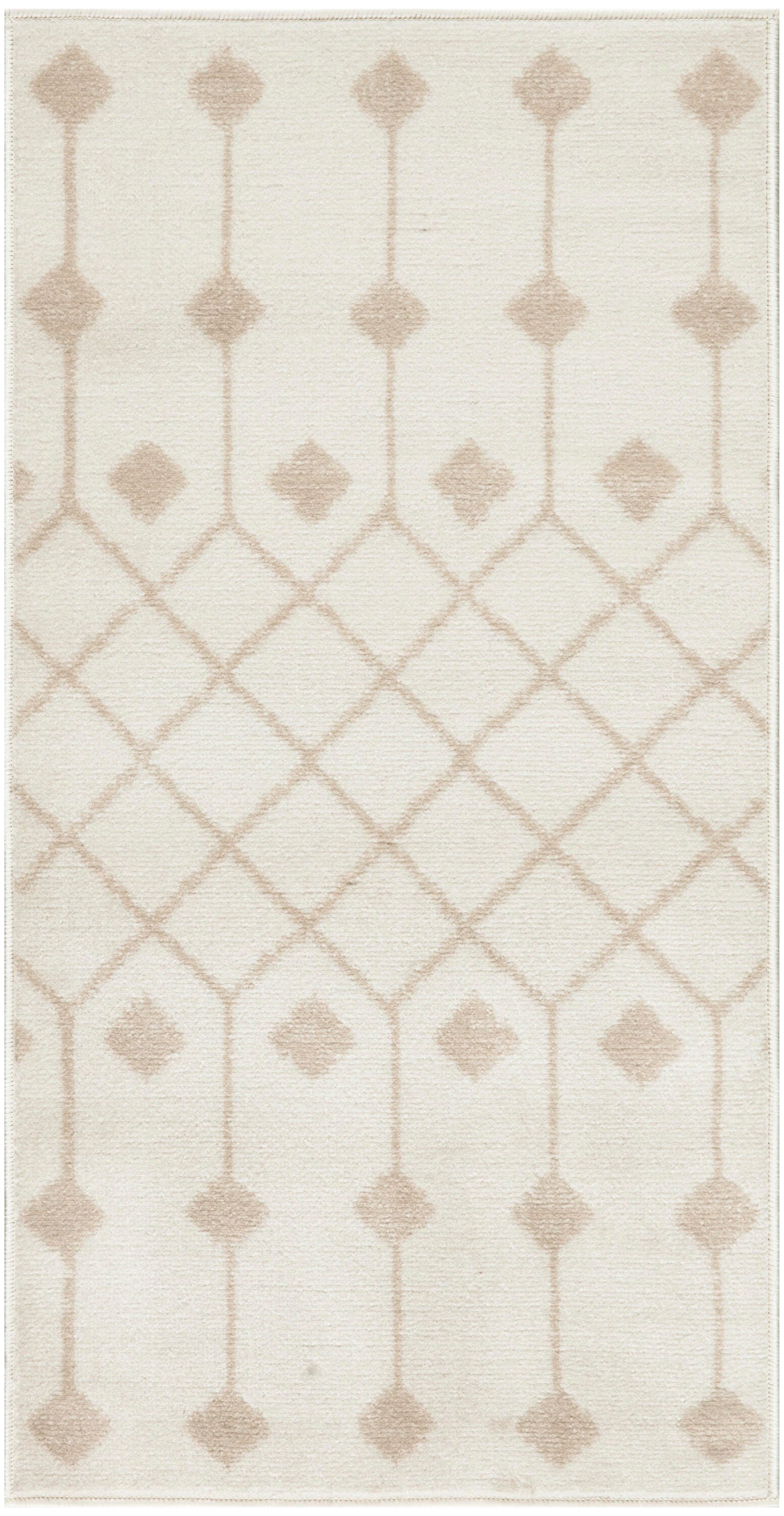 Nourison Home Grafix 2' x 4' Geometric Accent Rug, Ivory/Beige, large