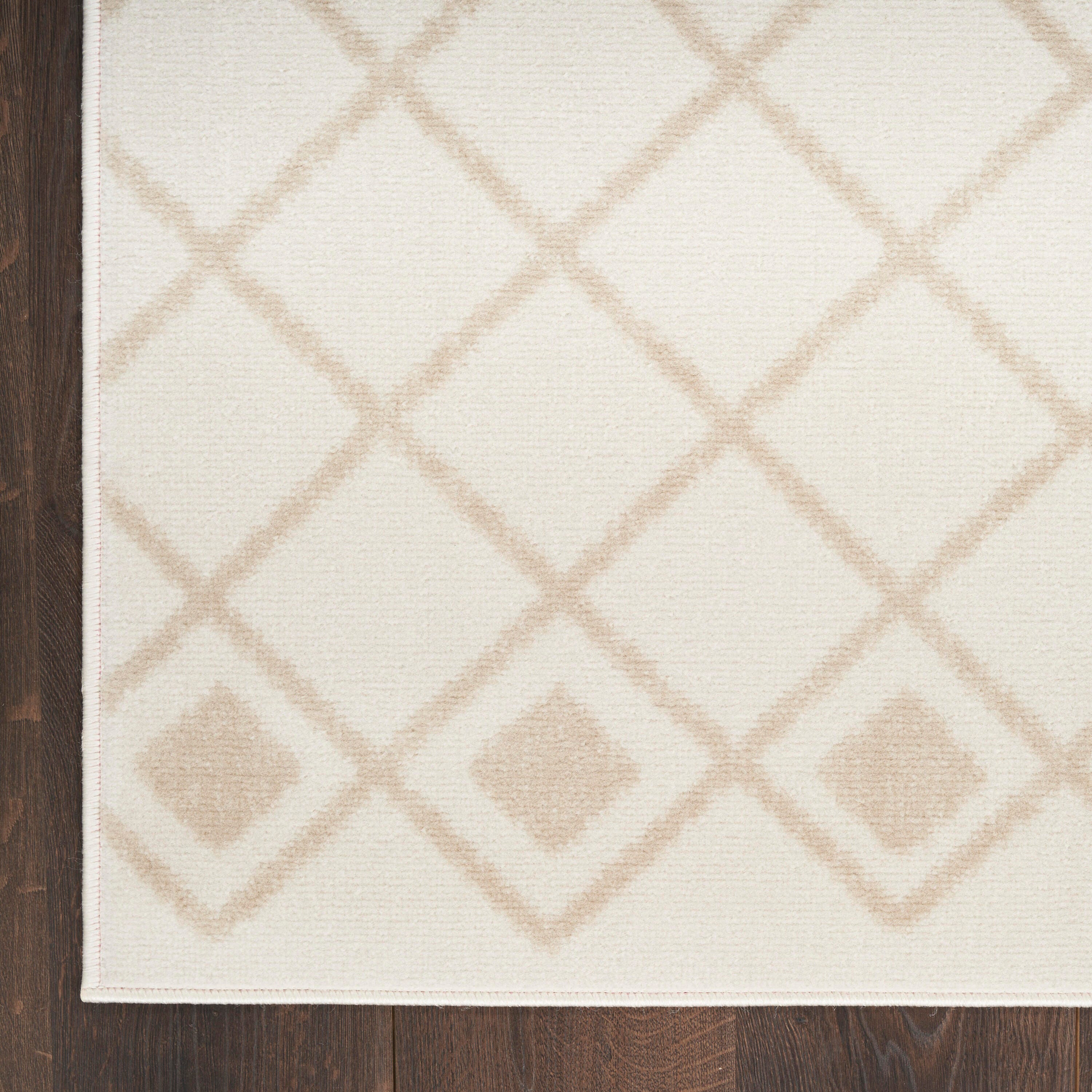Nourison Home Grafix 6' x 9' Geometric Area Rug, Ivory/Beige, large