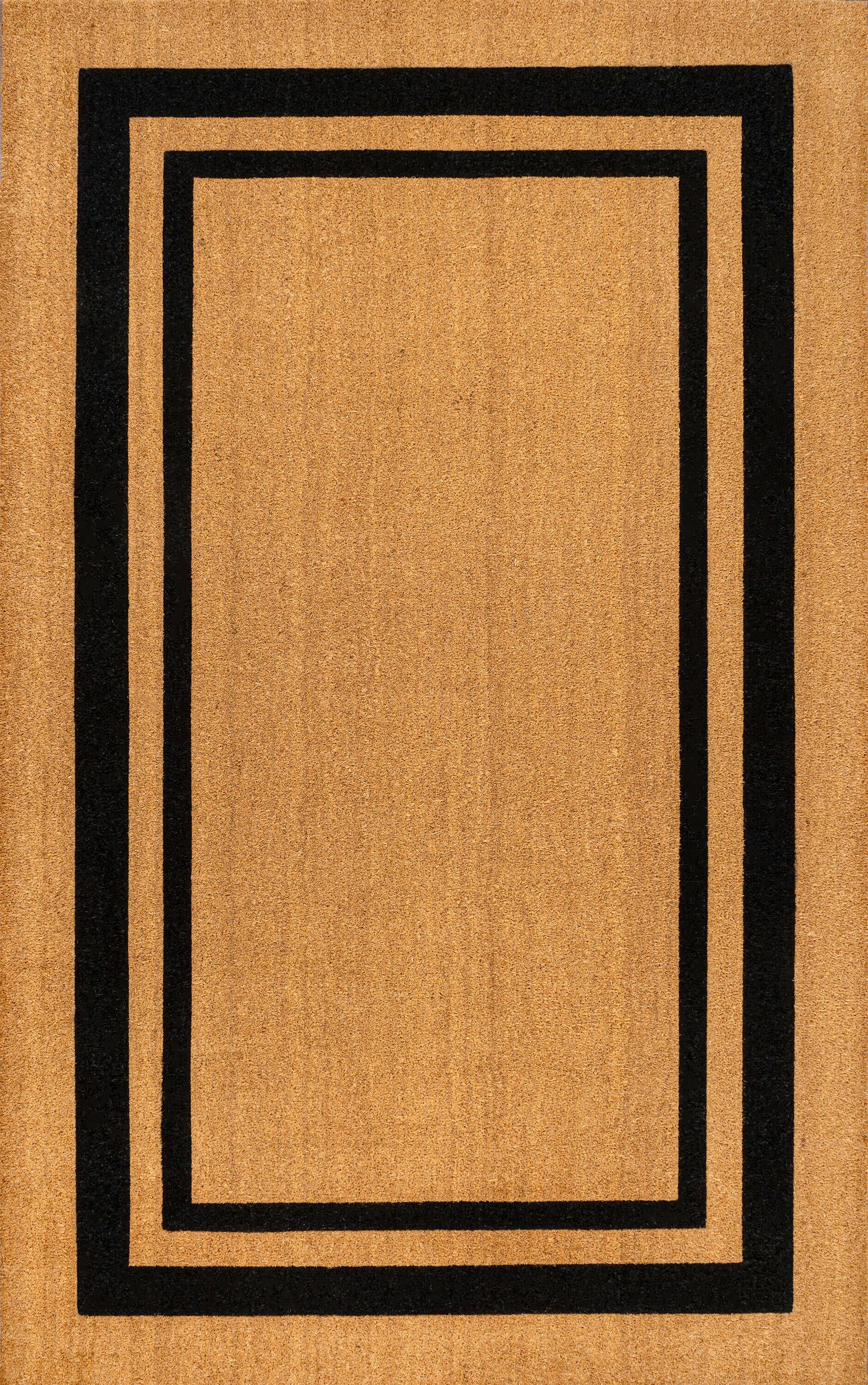 JONATHAN Y Blaire 5' x 8' Area Rug, Natural/Black, large