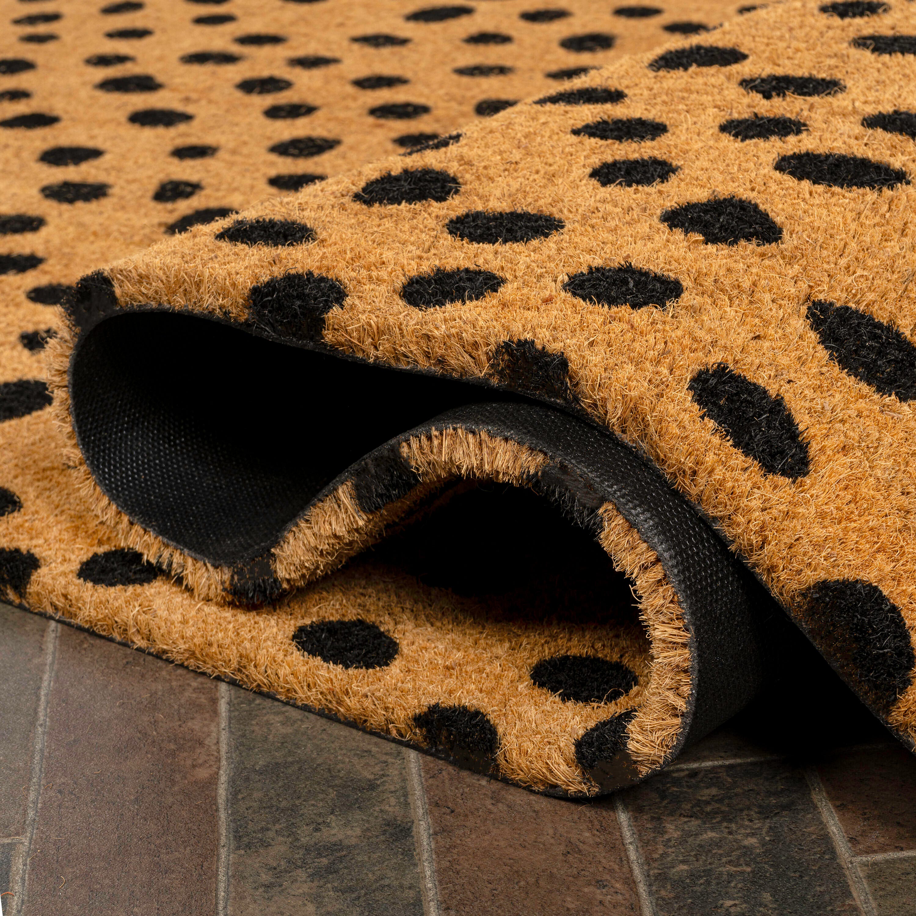 JONATHAN Y Daphne 5' x 8' Area Rug, Natural/Black, large