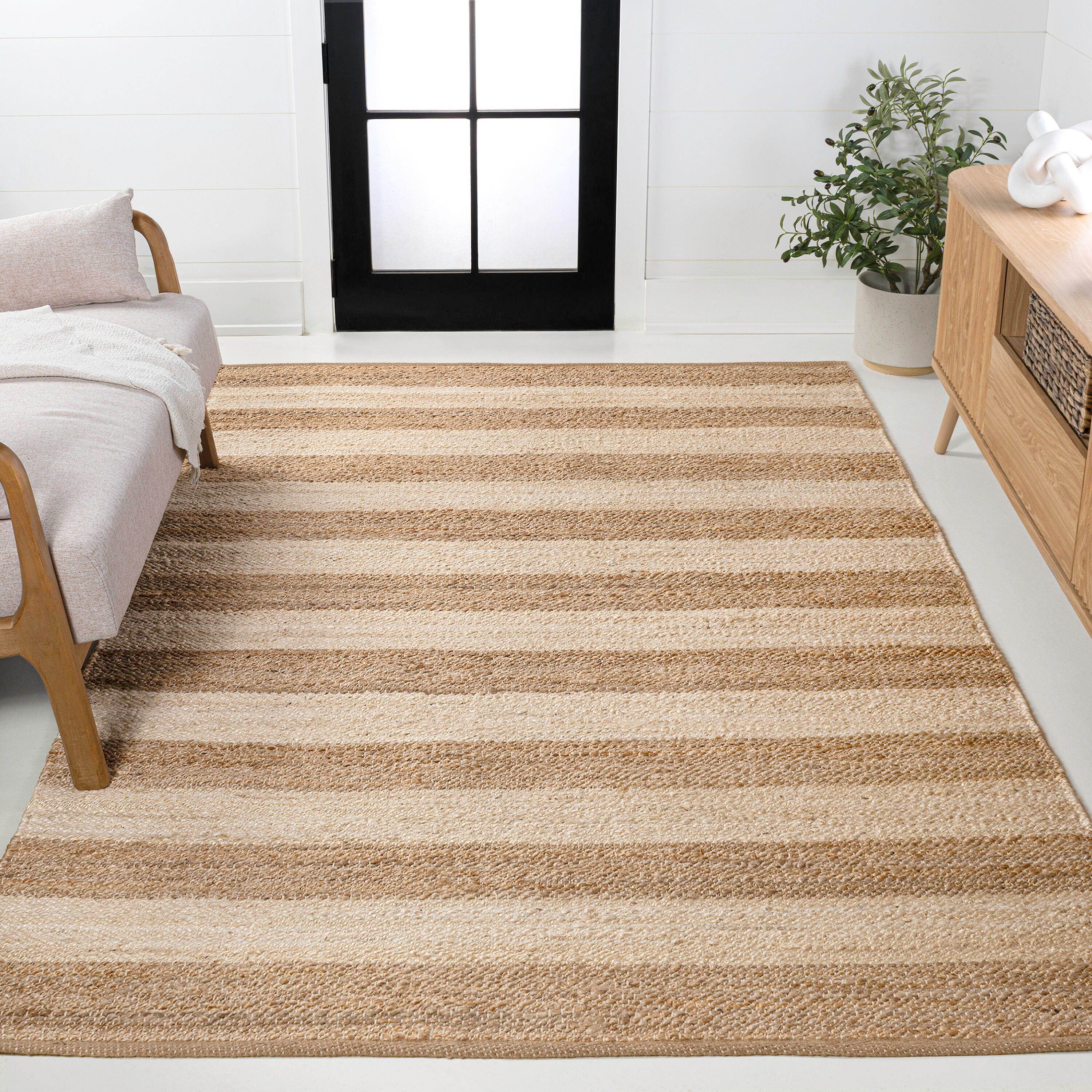JONATHAN Y Jayden 3' x 5' Area Rug, Natural/Bleach, rollover