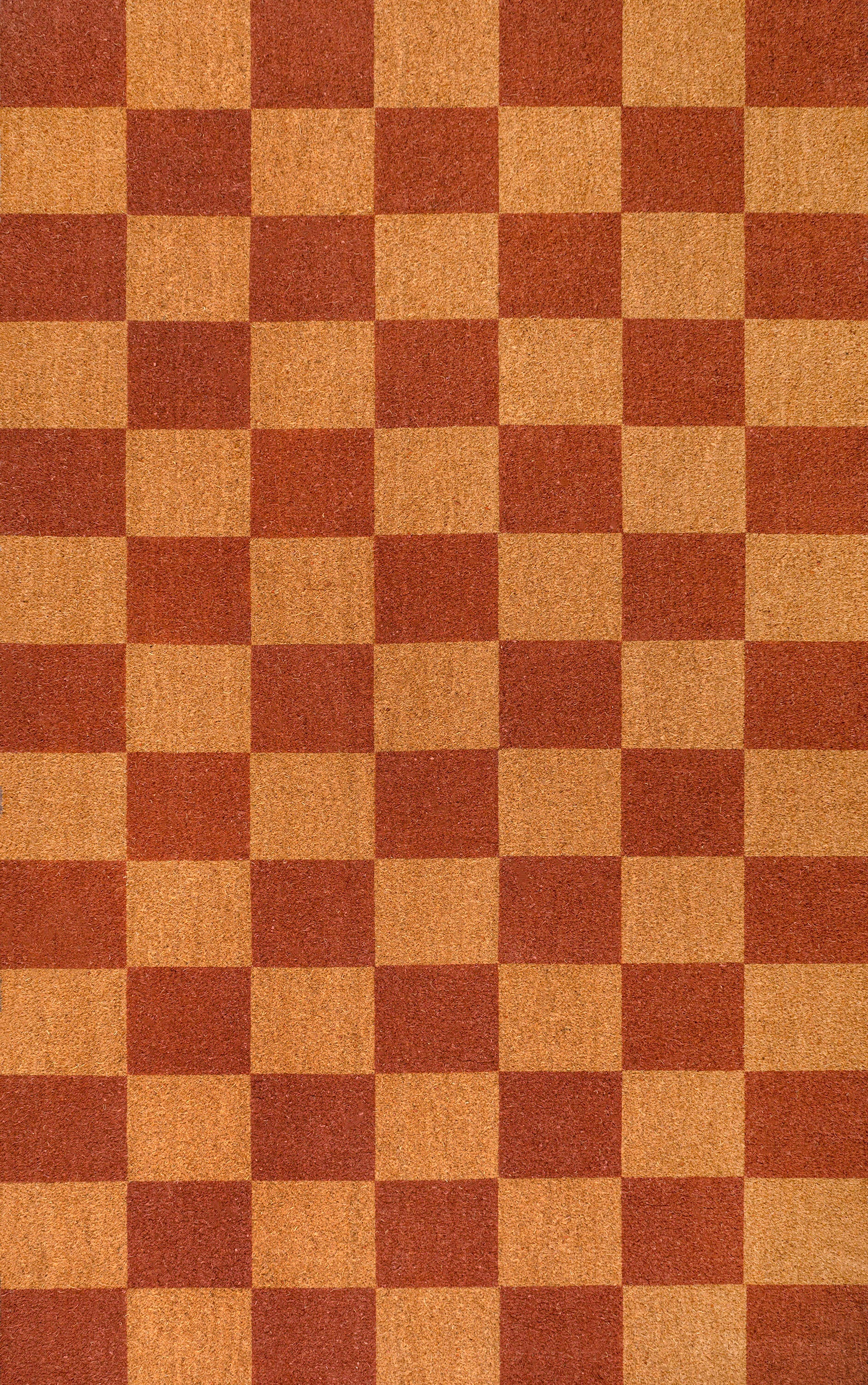 JONATHAN Y Porter 4' x 6' Area Rug, Natural/Red, large