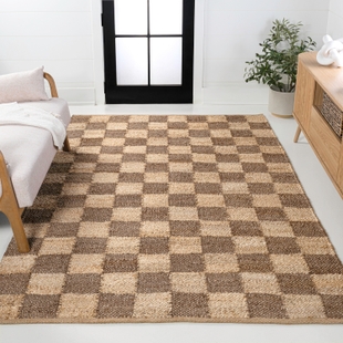 JONATHAN Y Theo 3' x 5' Area Rug, Natural/Brown, rollover