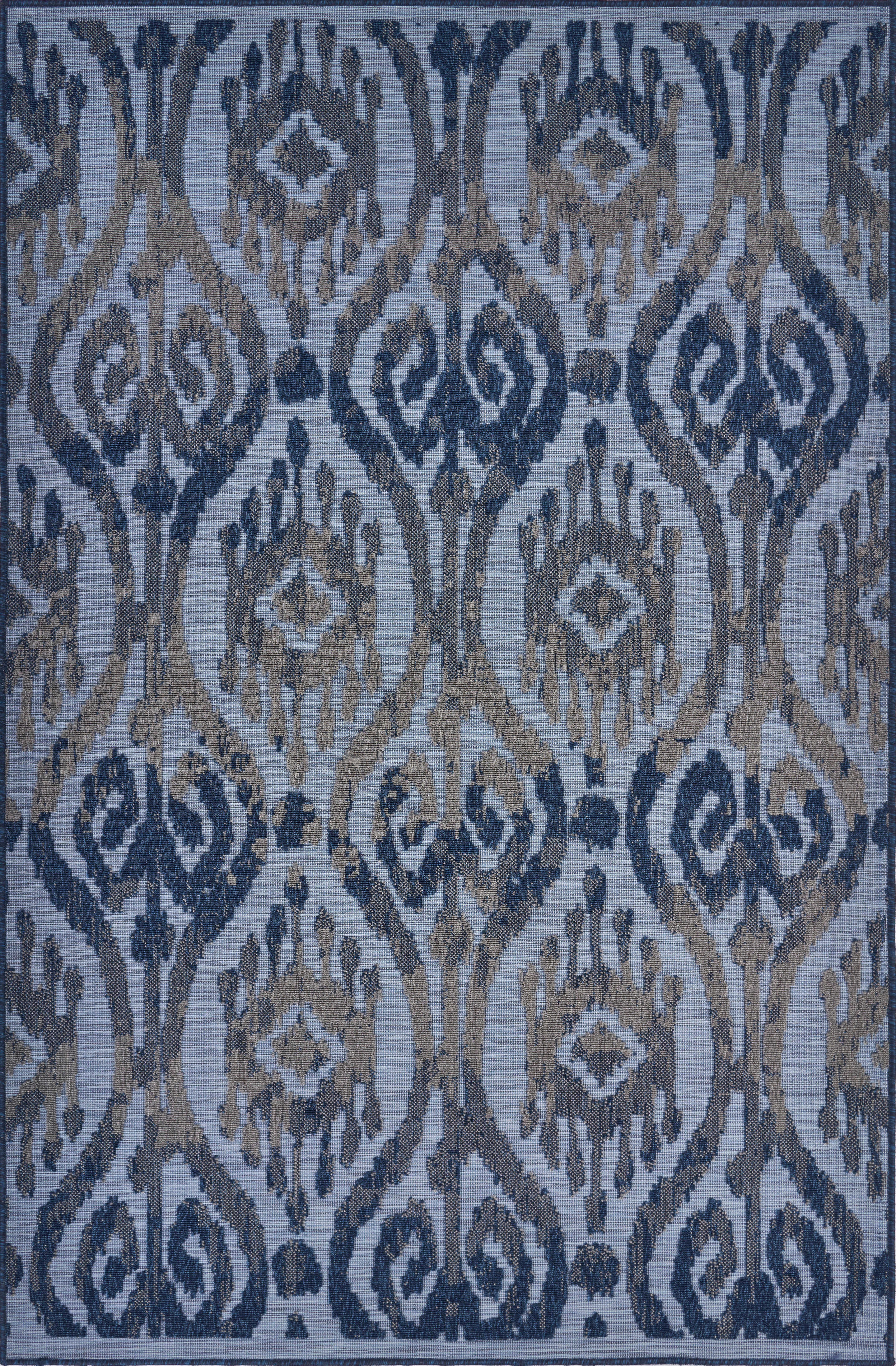 LR Home Textured 5' x 7' Area Rug, , large