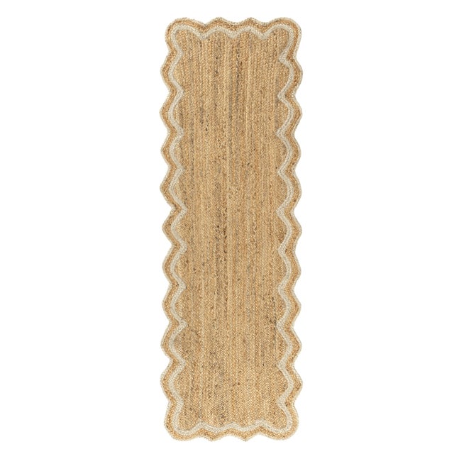 LR Home Hand Braided 2'6" x 7'9" Area Rug