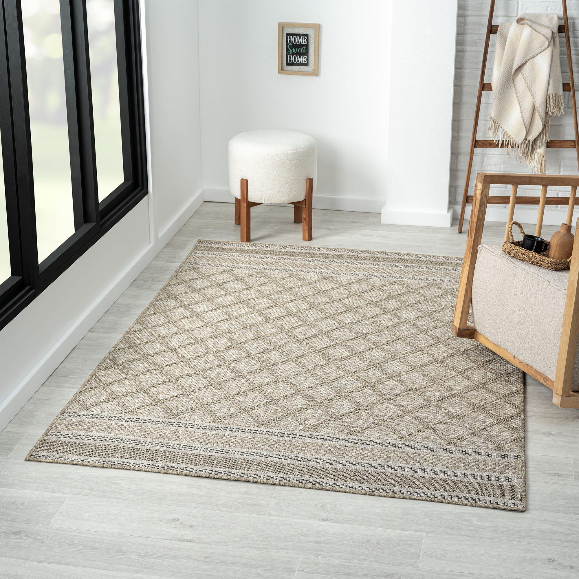LR Home Dune 2' x 3' Area Rug, Brown/Tan, rollover