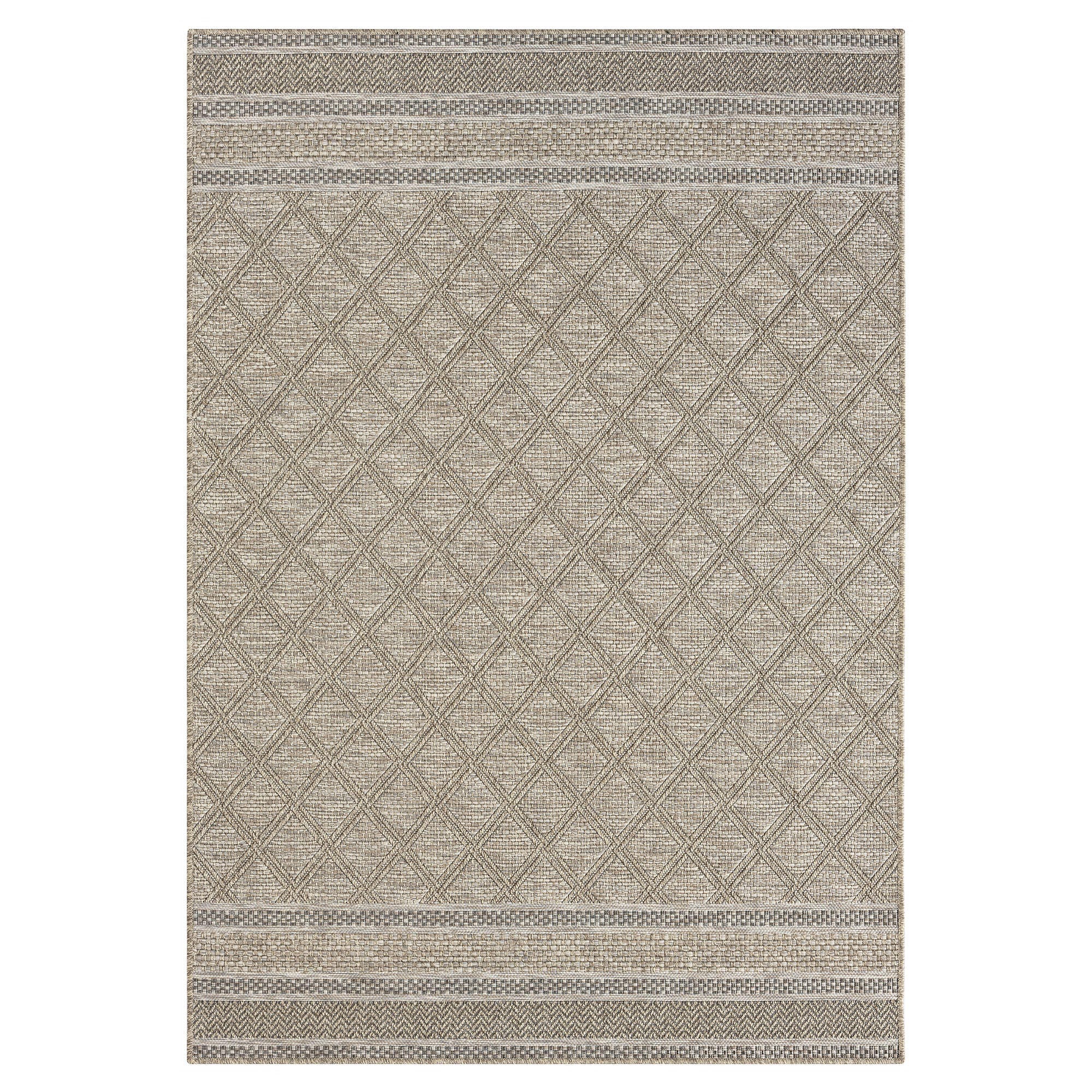 LR Home Dune 2' x 3' Area Rug, Brown/Tan, large