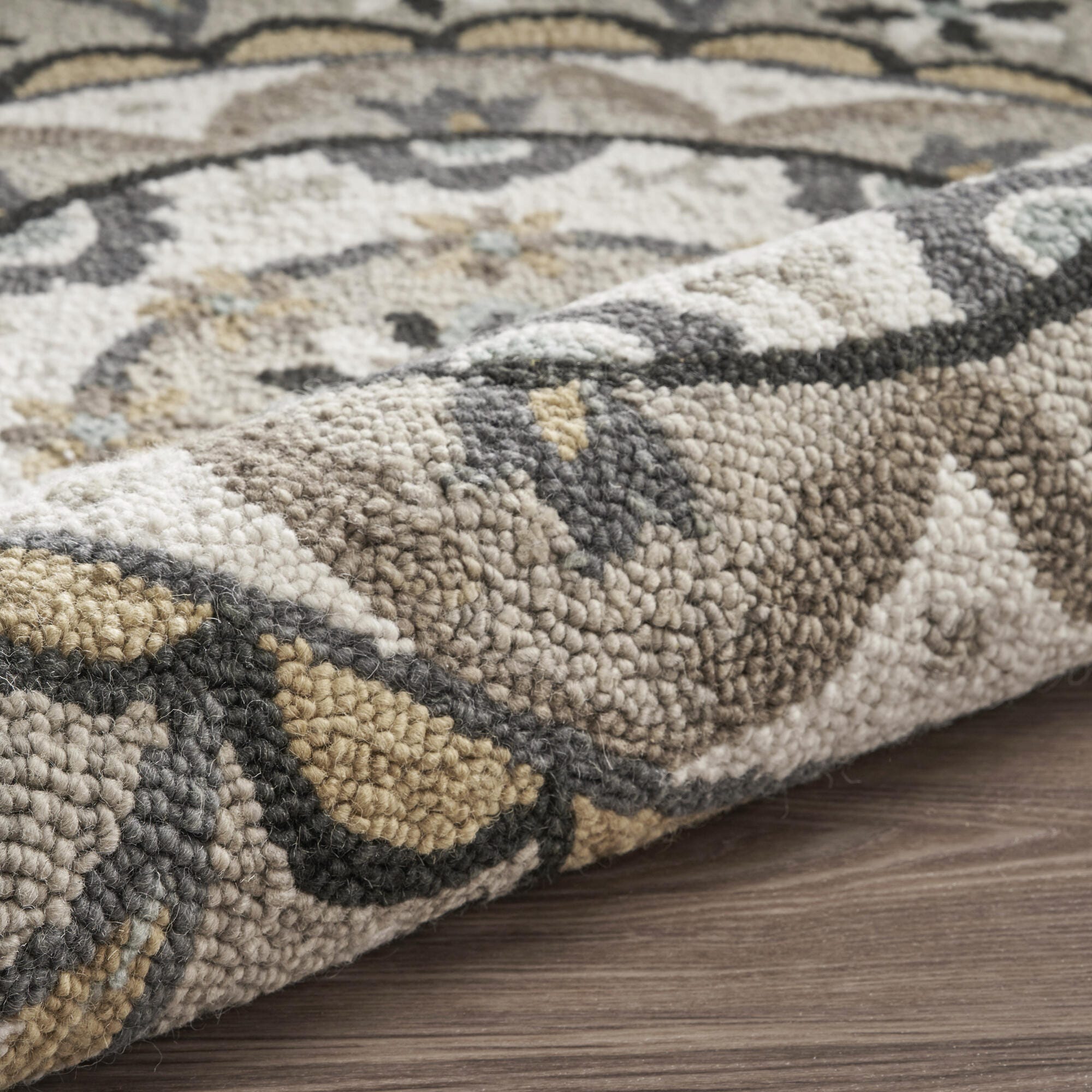 LR Home Orchid 6' x 6' Area Rug, , large