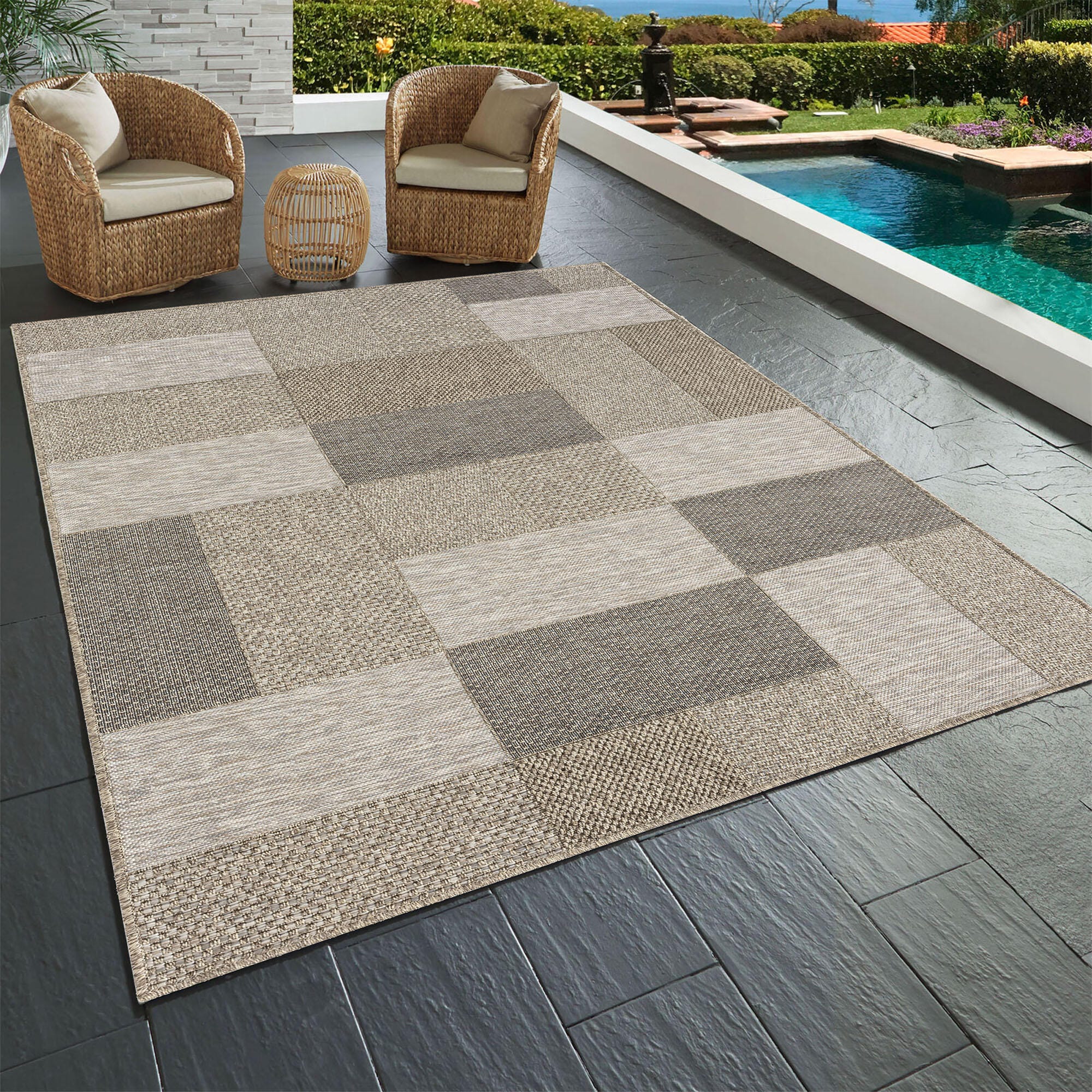 LR Home Terra 7'10" x 9'6" Area Rug, , large