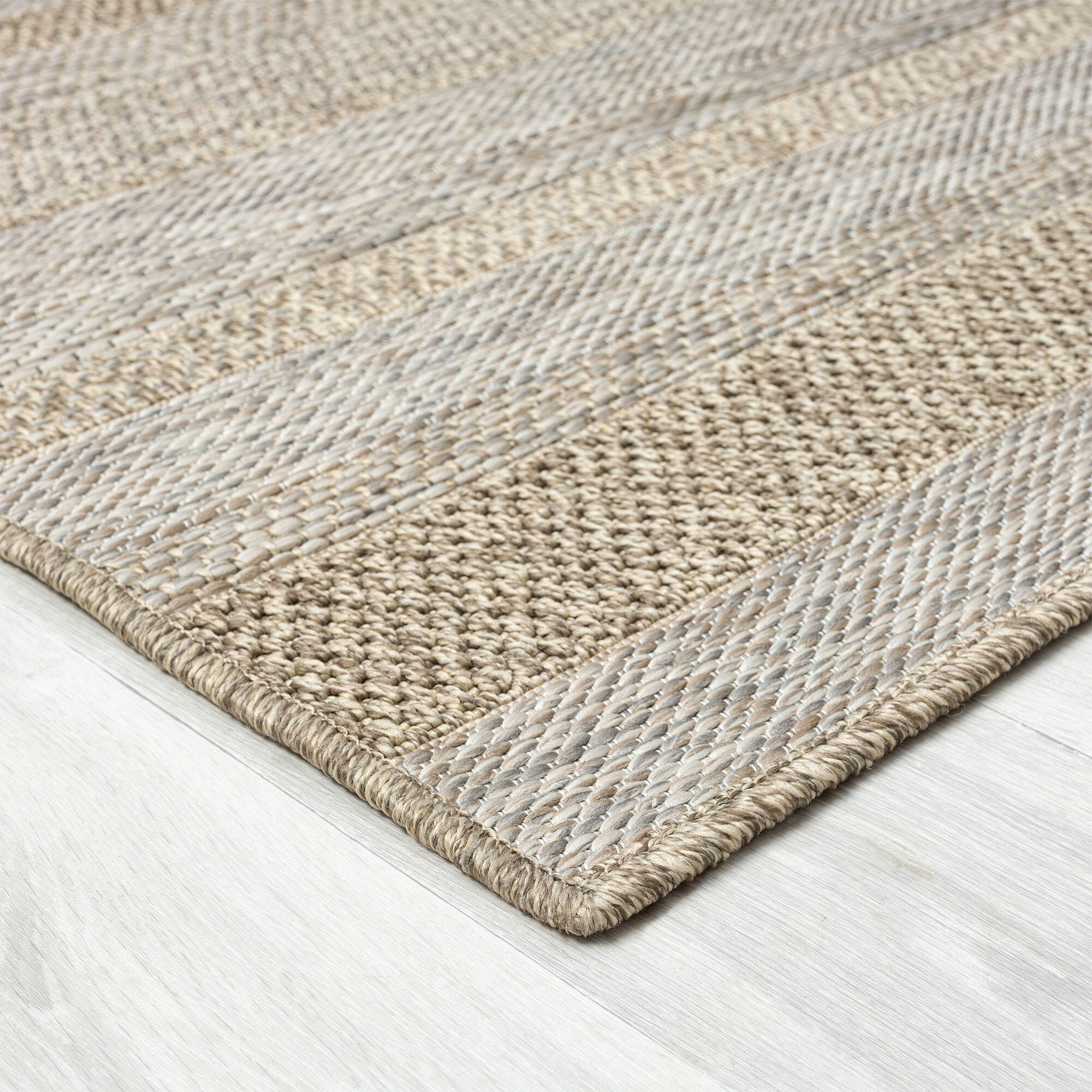 LR Home Striped 2' x 3' Area Rug, , large