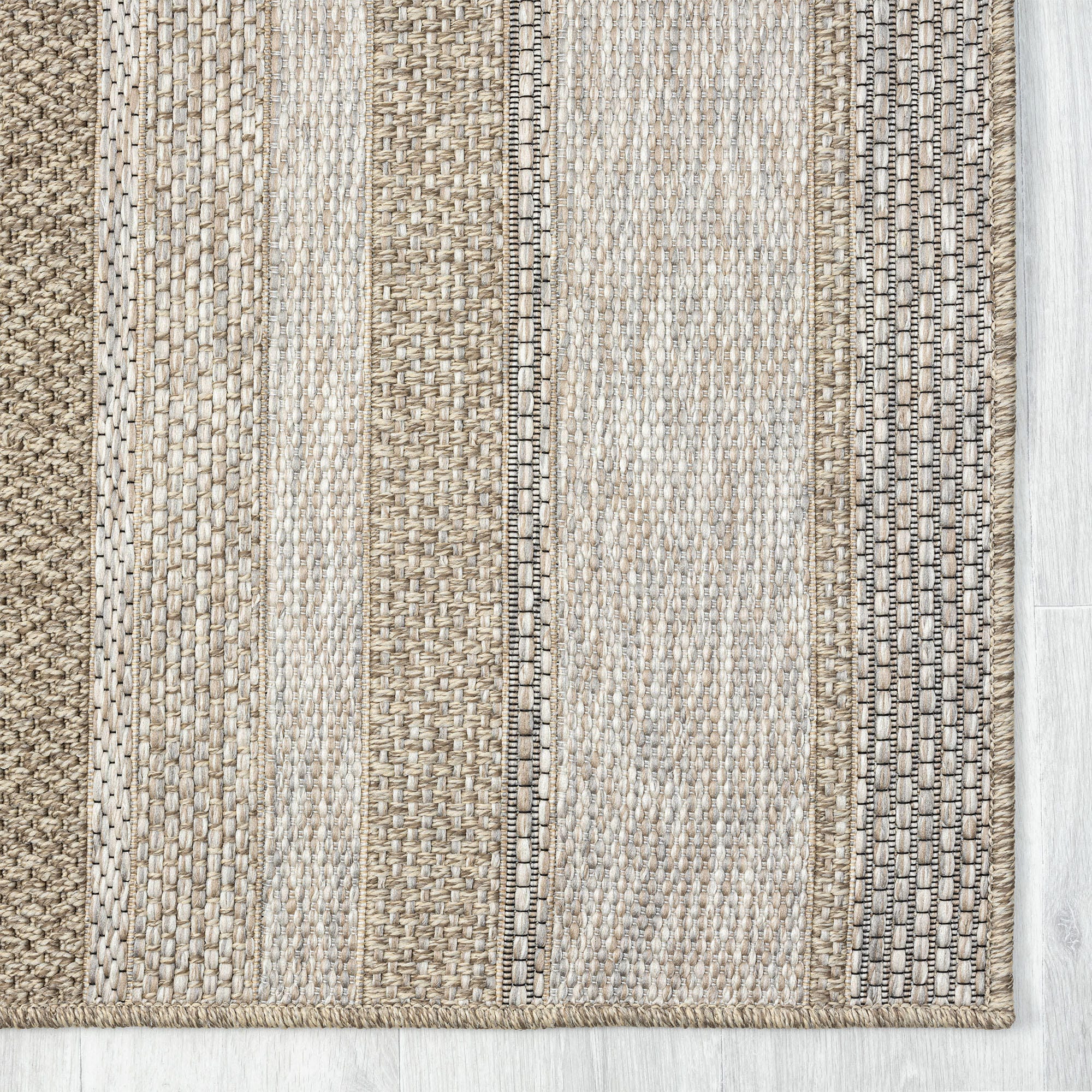 LR Home Striped 2' x 3' Area Rug, , large