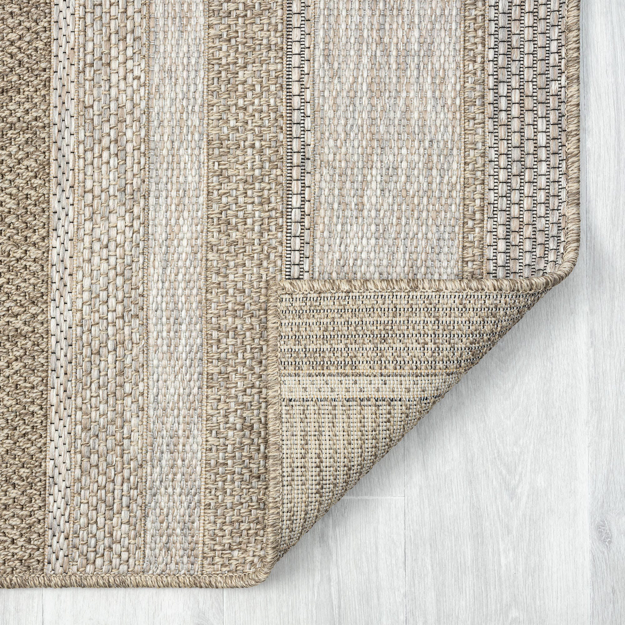 LR Home Striped 2' x 3' Area Rug, , large