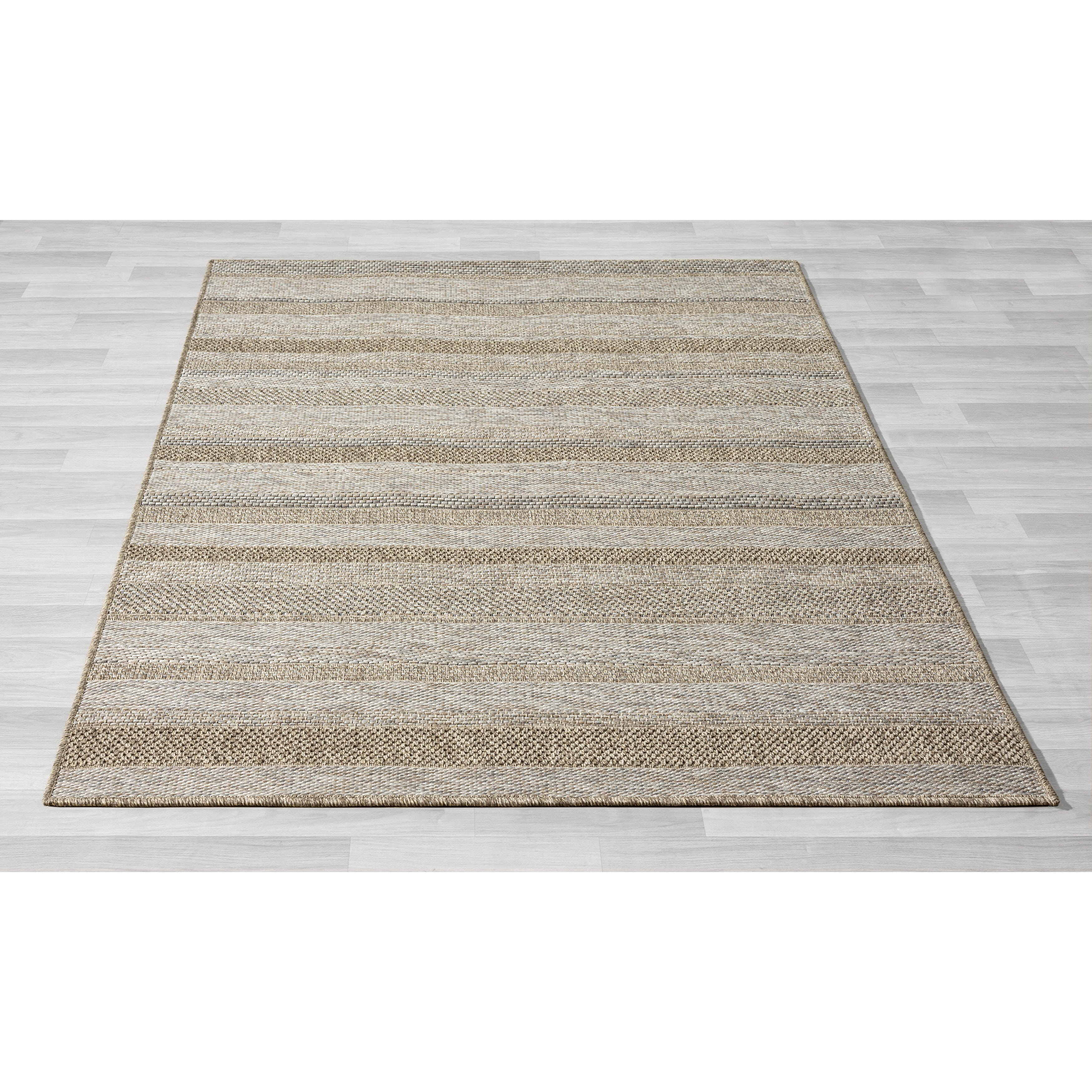 LR Home Striped 2' x 3' Area Rug, , large