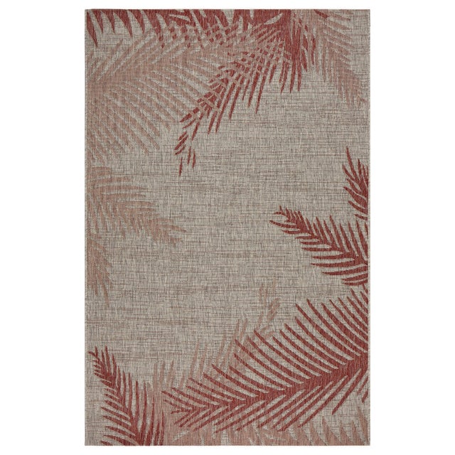 LR Home Botanical Pattern 5' x 7' Area Rug