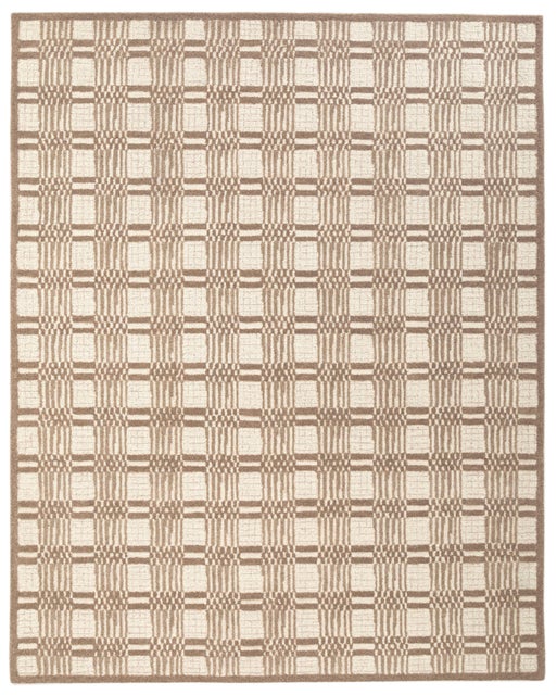 Terra by Obeetee Stripe 5'1" x 8' Area Rug, Beige/Tan