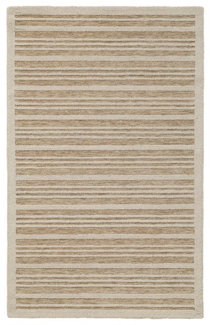 Terra by Obeetee Bare 3'1" x 5' Area Rug, Ivory/Tan