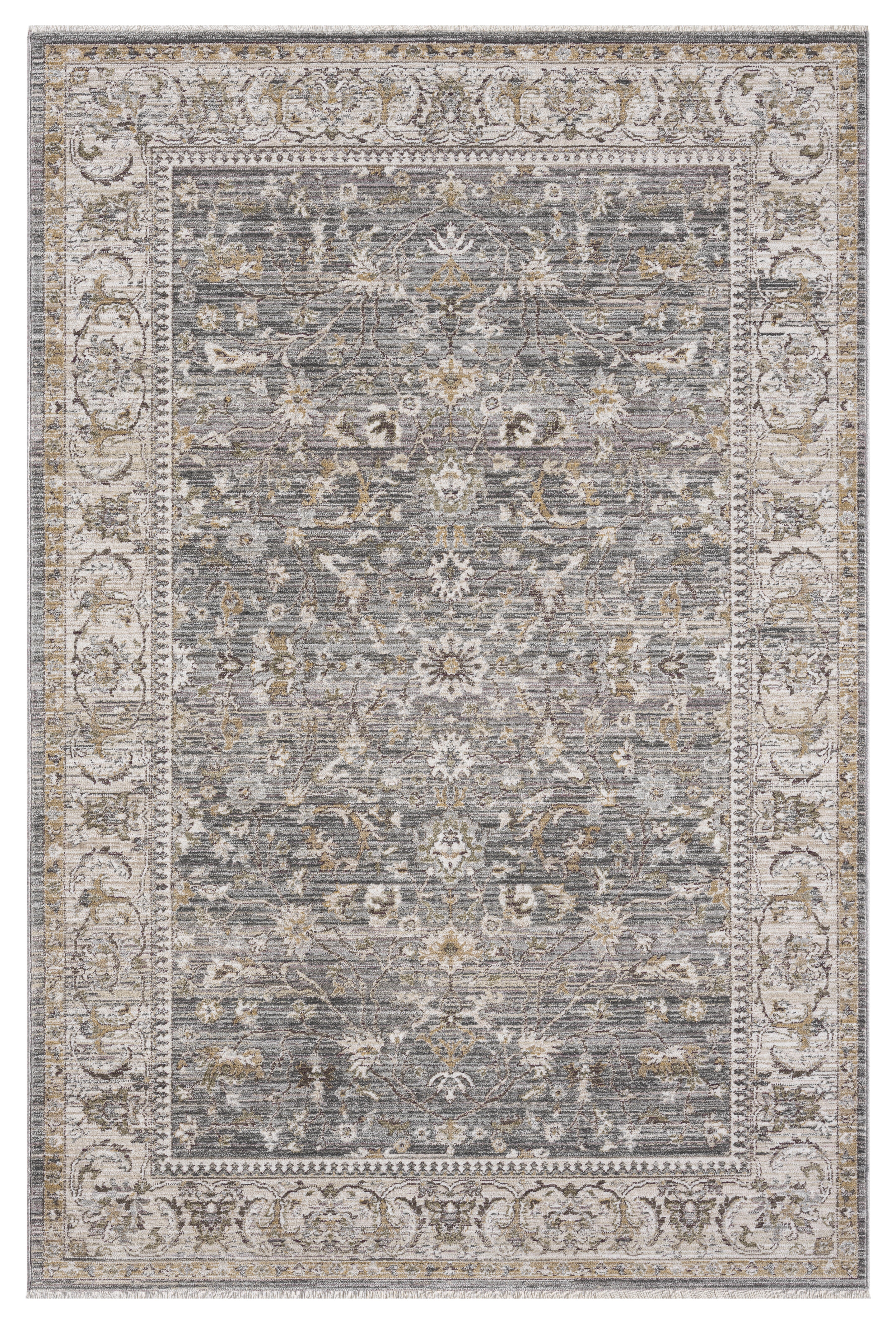 Terra by Obeetee Windsor 7'10" x 10' Area Rug, Gray/Multi, large