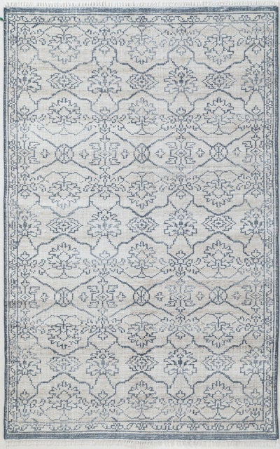 Terra by Obeetee Hadley 3'1" x 5' Area Rug, Blue/White