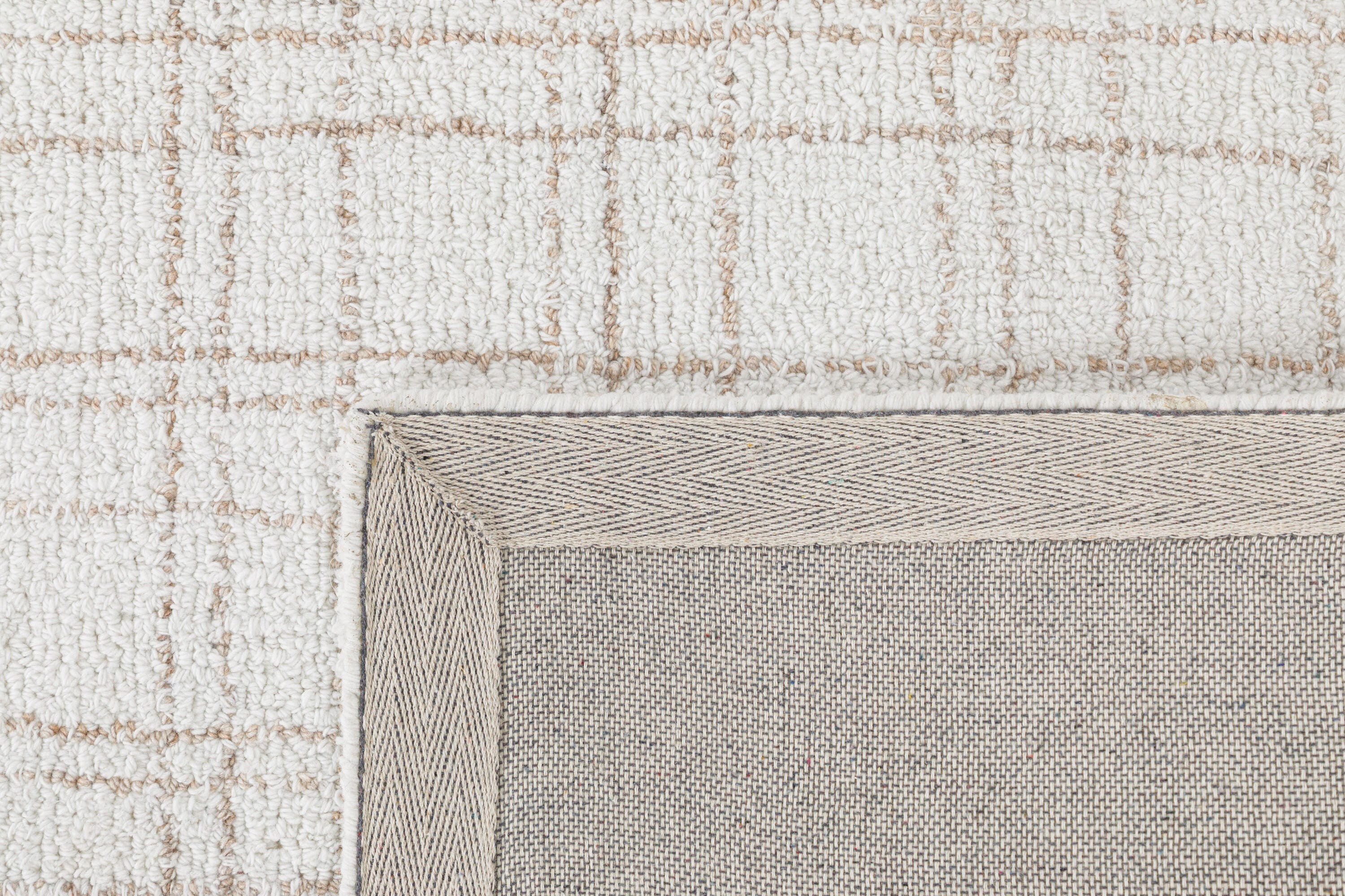 Terra by Obeetee Moly 2' x 3' Area Rug, Ivory, large