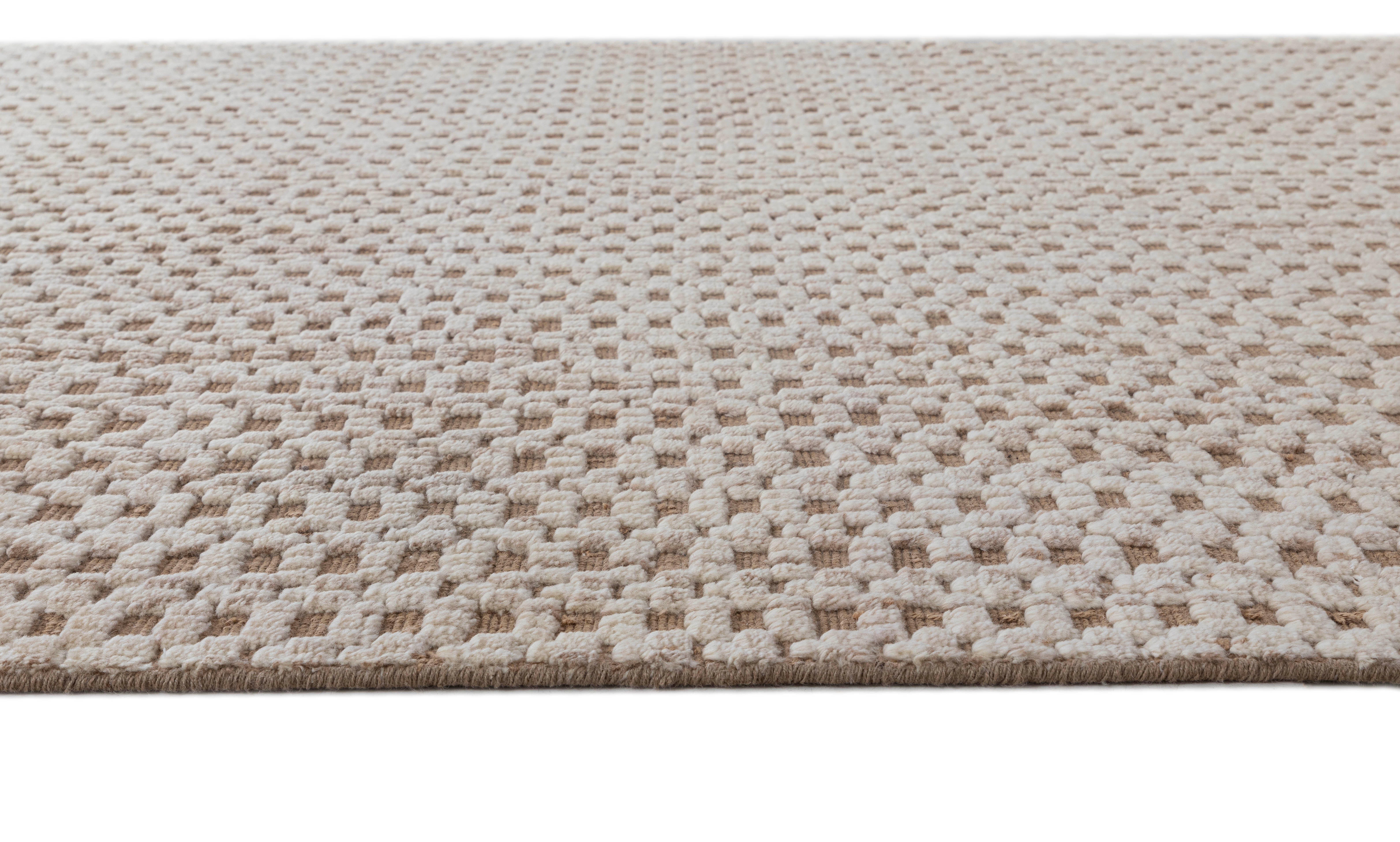Terra by Obeetee Hearth 2'1" x 8' Runner Rug, Neutral/Tan, large